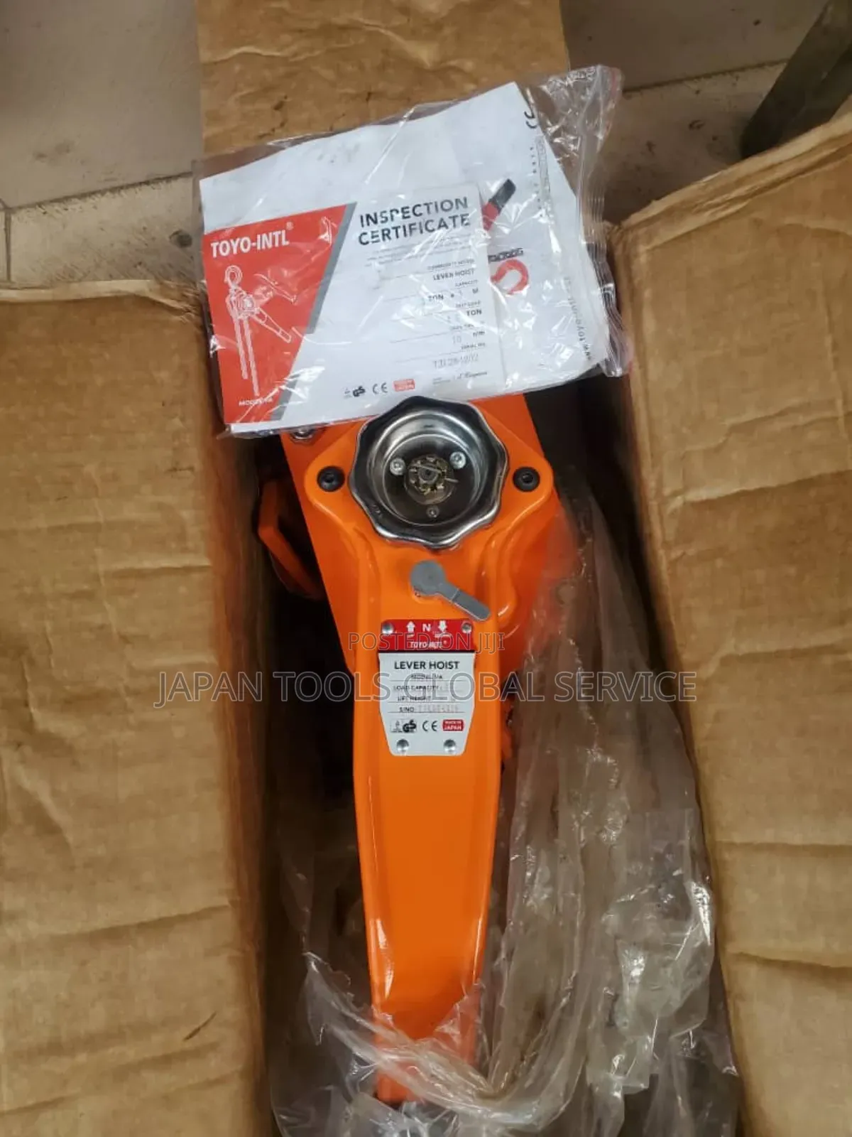 Toyo Come Along Chain Block (3ton By 3meter)