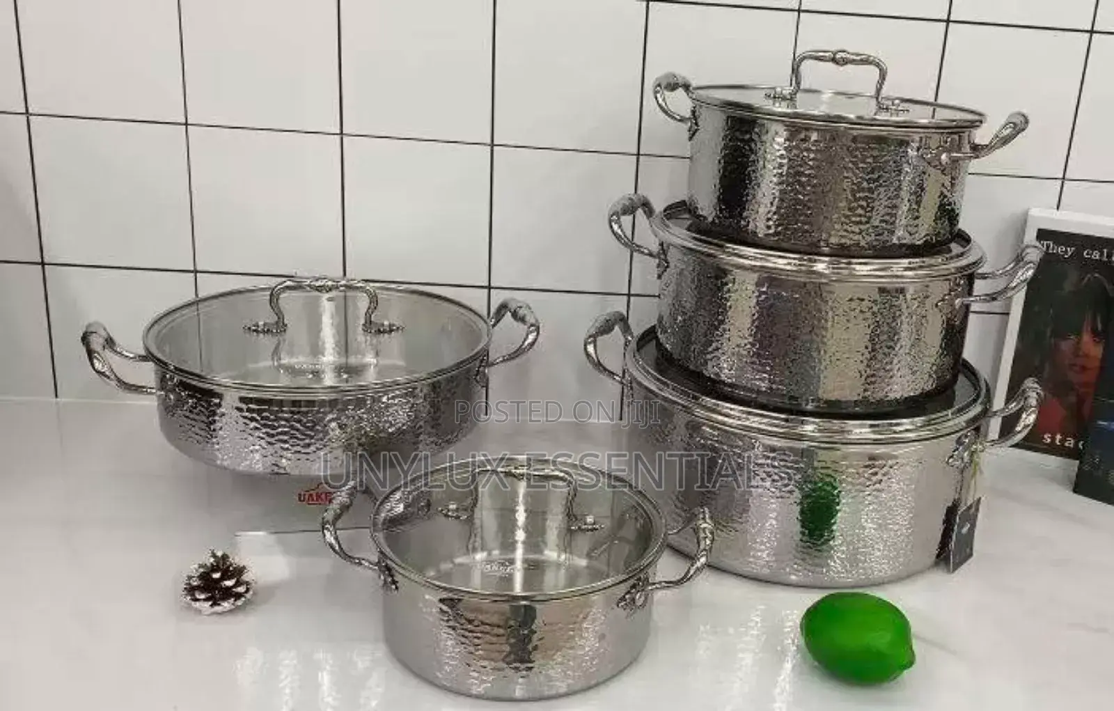 Premium Stainless Steel Honeycomb Pot
