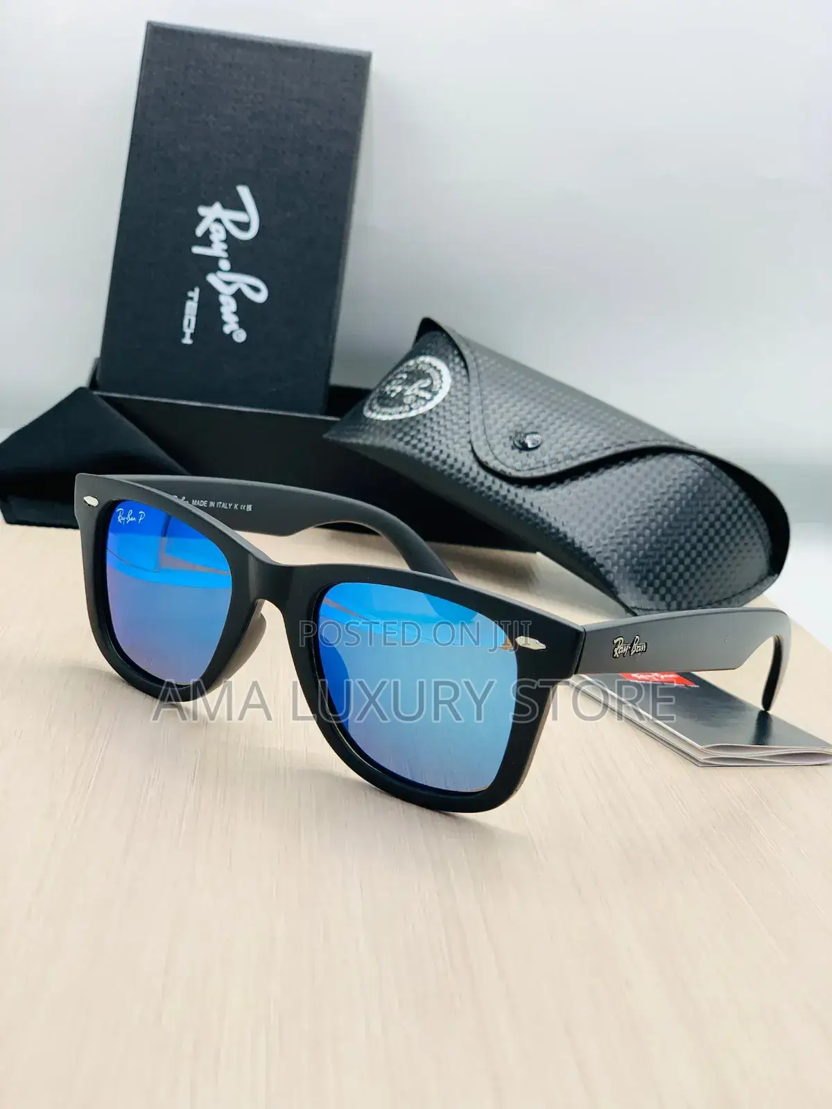 Rayban Style Luxury Designer Sunglasses- Premium Frame & Uv Protection