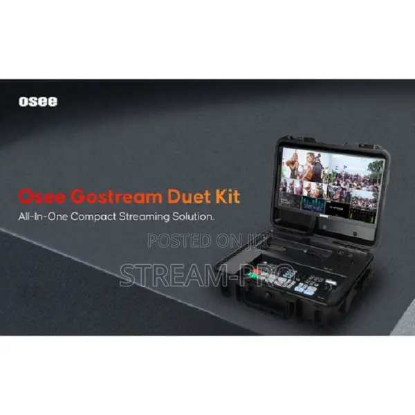 Osee Gostream Duet Sdi/Hdmi/Ndi|Hx Live Streaming Video Switcher Kit