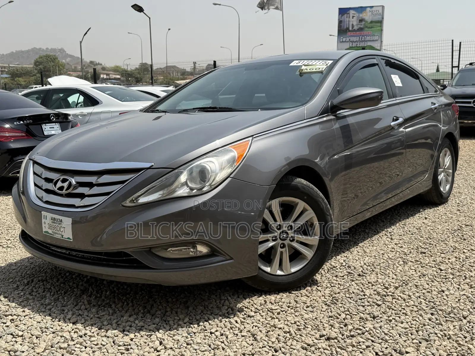 Hyundai Sonata SE Sedan FWD (2.4L 4cyl 6A) 2013 Gray