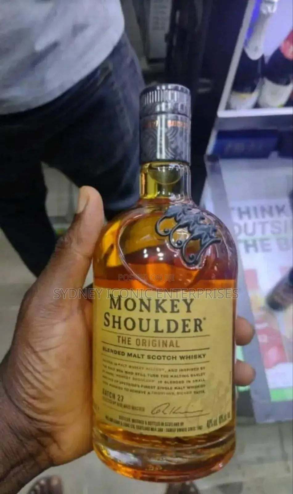 Original Monkey Shoulder Scotch Whisky(Carton of 12 Bottles)