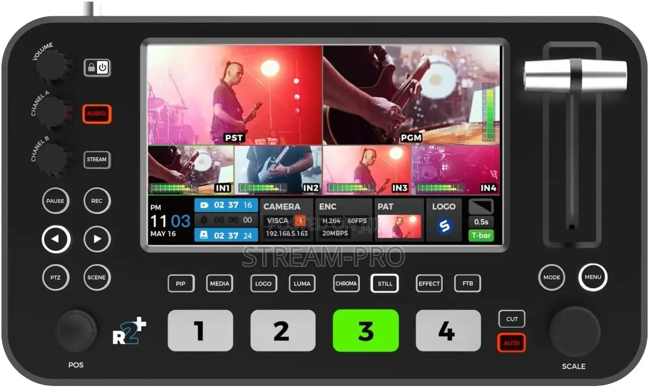 Neolive R2 Plus Video Switcher For Live Streaming Mixer