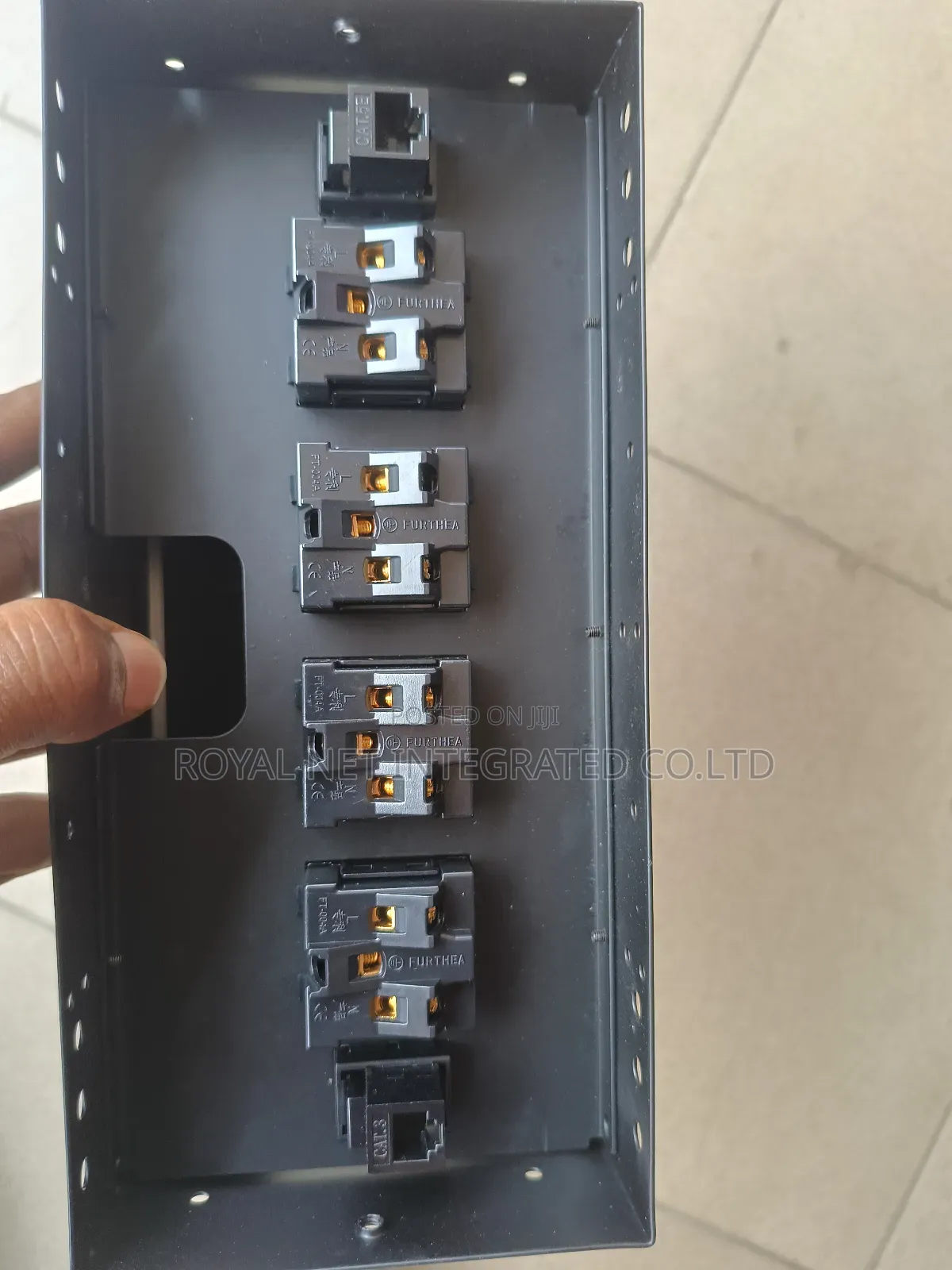 Table Box With Data and Power