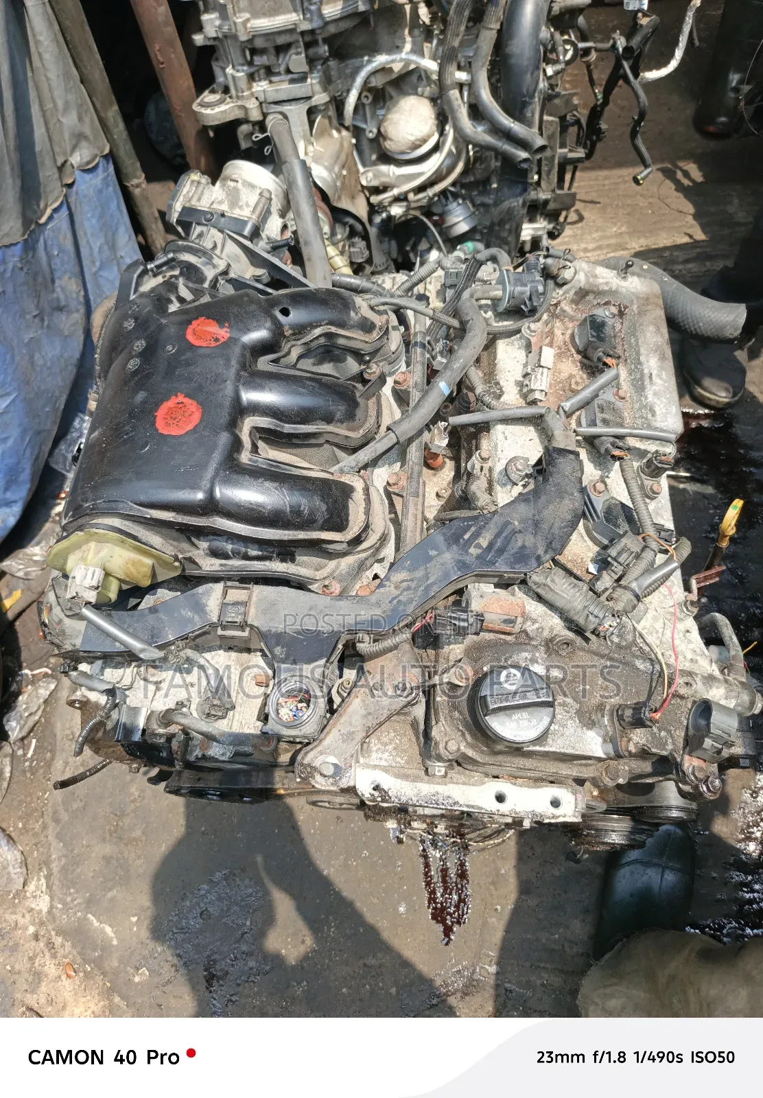 Lexus Rx350 Engine And Transmission 22pin