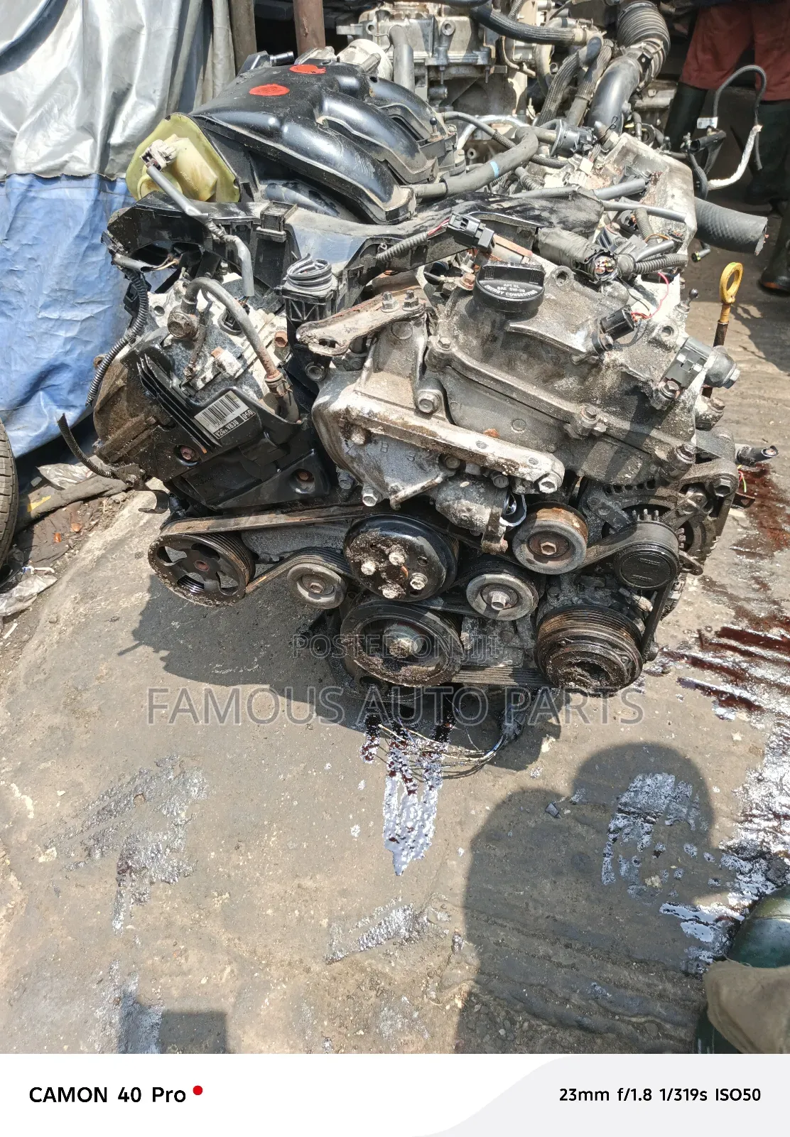Lexus Rx350 Engine And Transmission 22pin