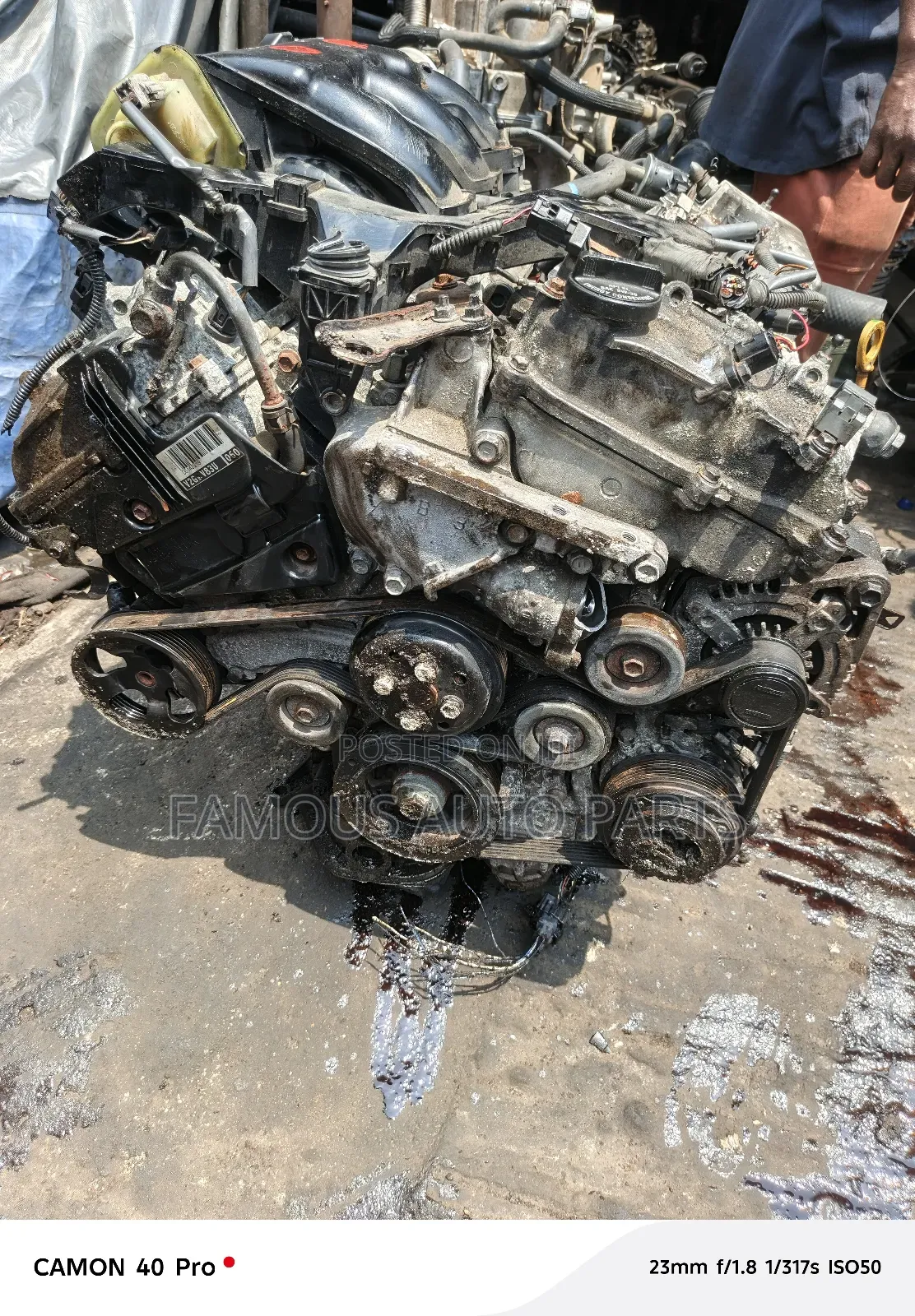 Lexus Rx350 Engine And Transmission 22pin