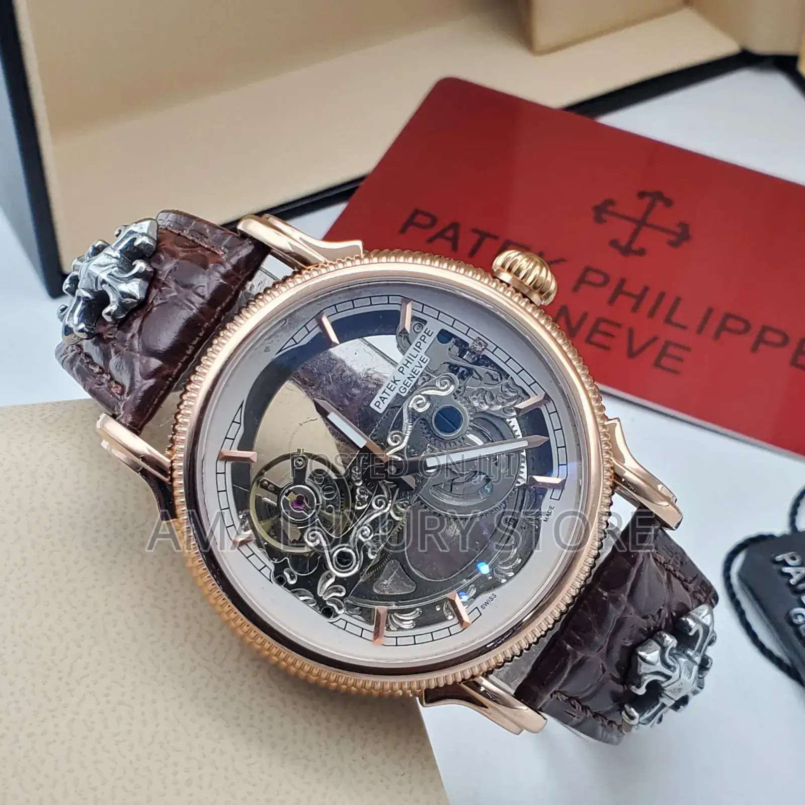 Patek Philippe Men’S Designer Wristwatch – Luxury Style – Very Clean