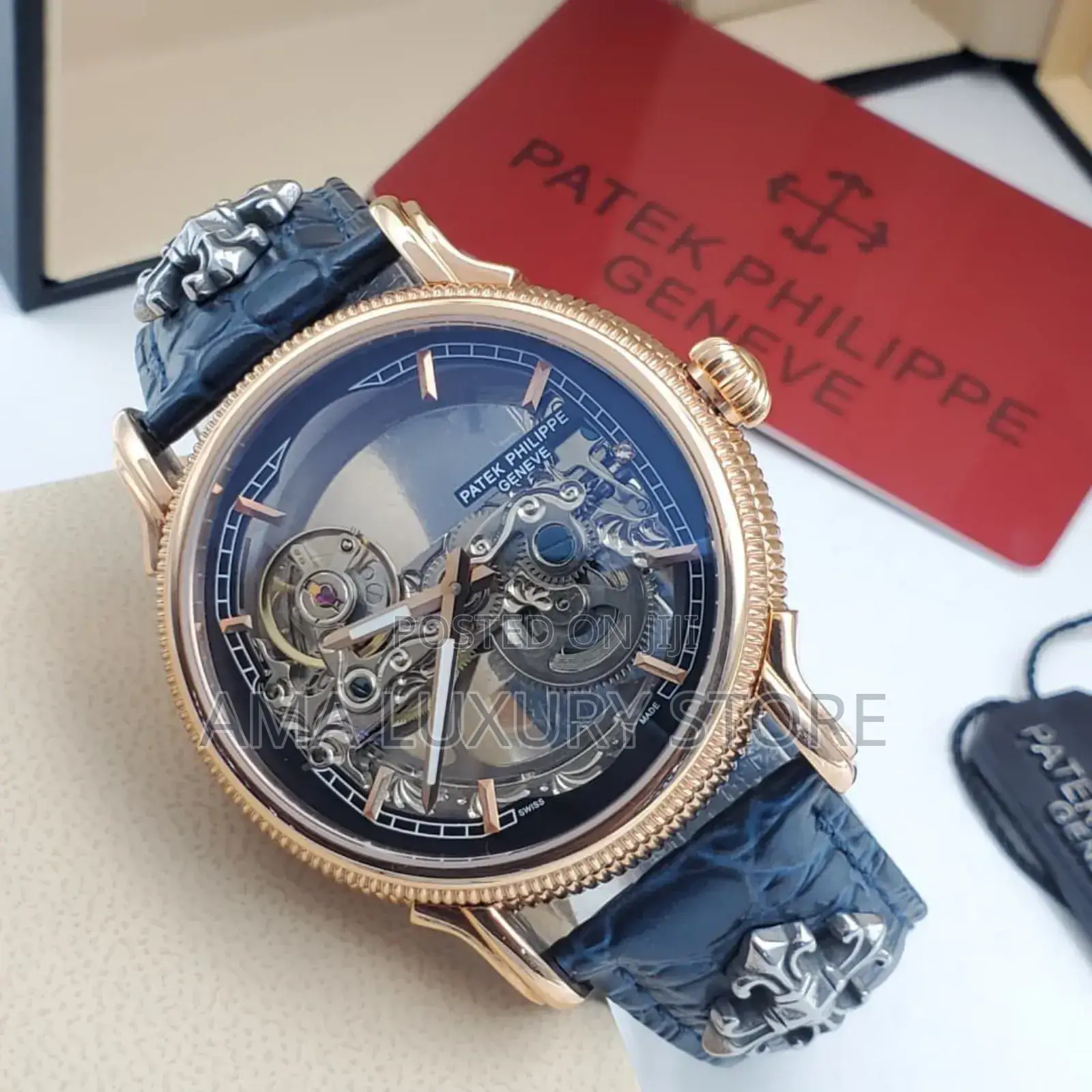 Patek Philippe Men’S Designer Wristwatch – Luxury Style – Very Clean