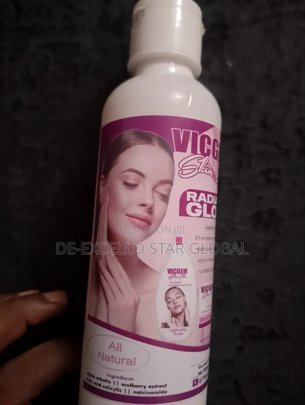 Vicgem Skin Care Organic Natural Cream
