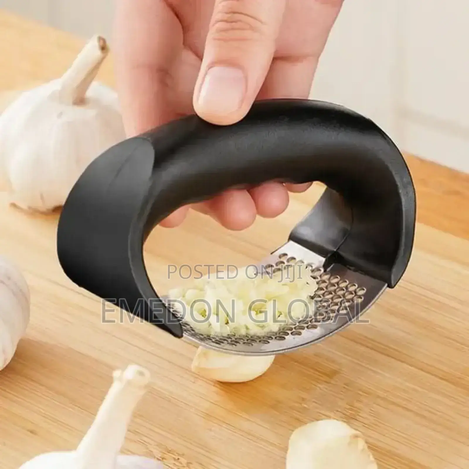 Stainless Steel Manual Garlic Press