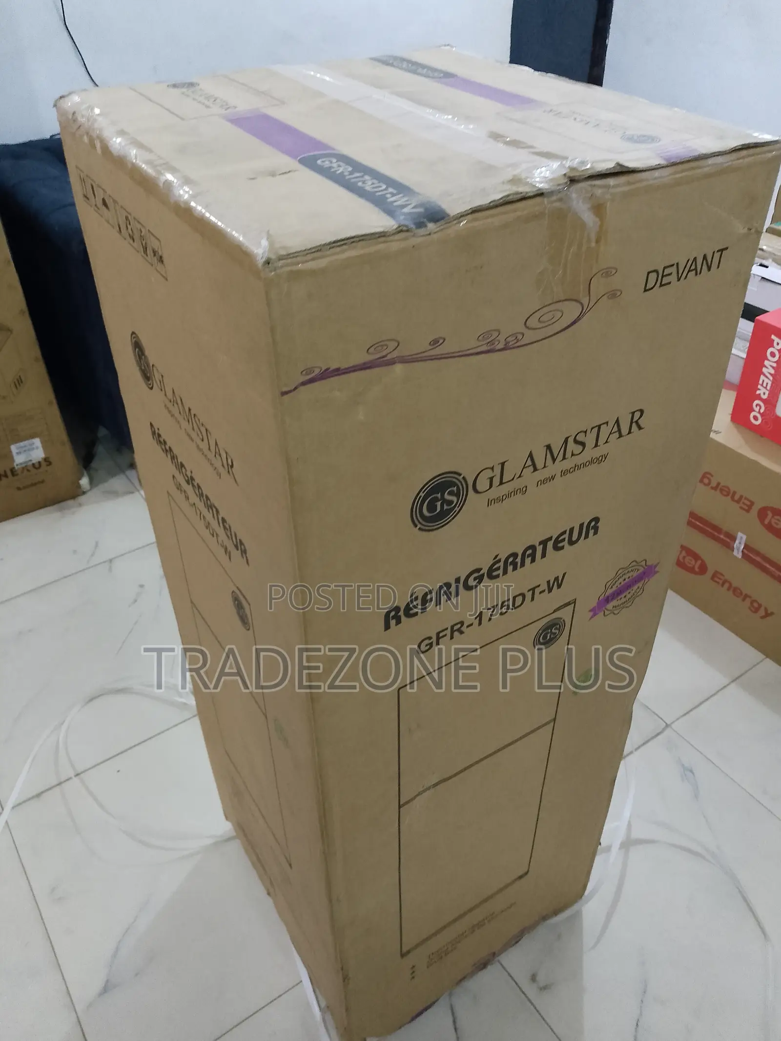 Glasmstar 175l Refrigerator GFR-175dt-W Double Door Design