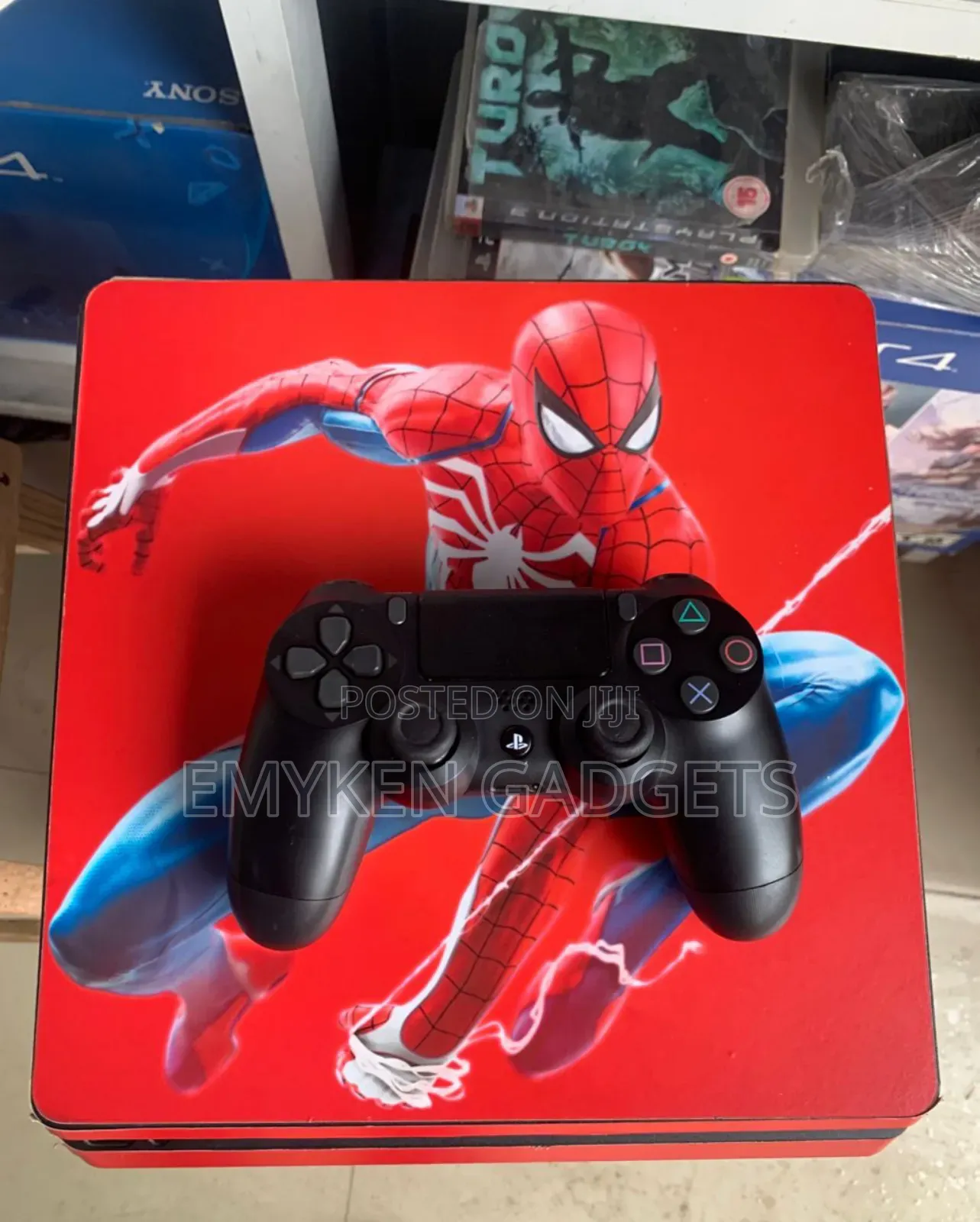 Ps4 Slim Console 500gb + 10 Games