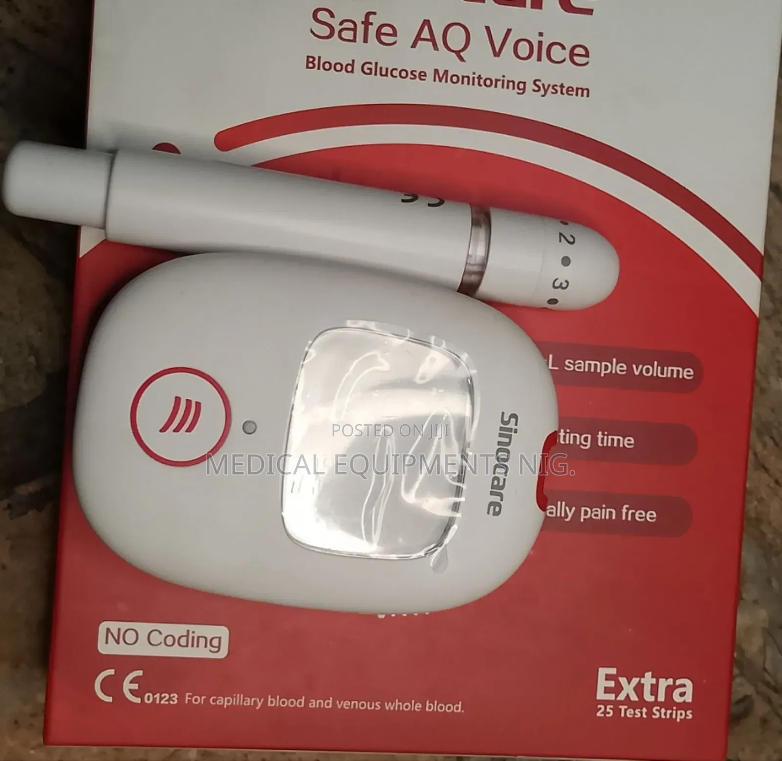Sinocare Smart Voice Glucometer