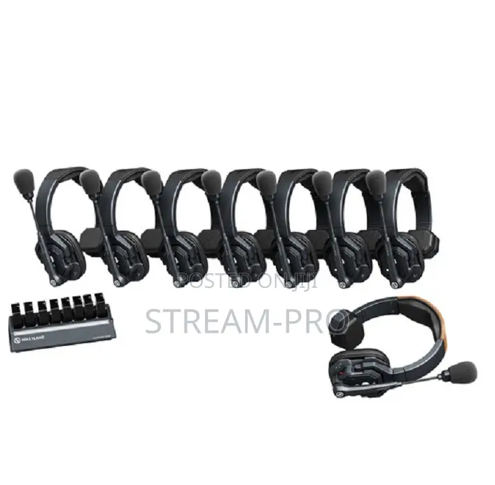 Hollyland Solidcom Se 8s 8-Person Full-Duplex Headset Intercom System