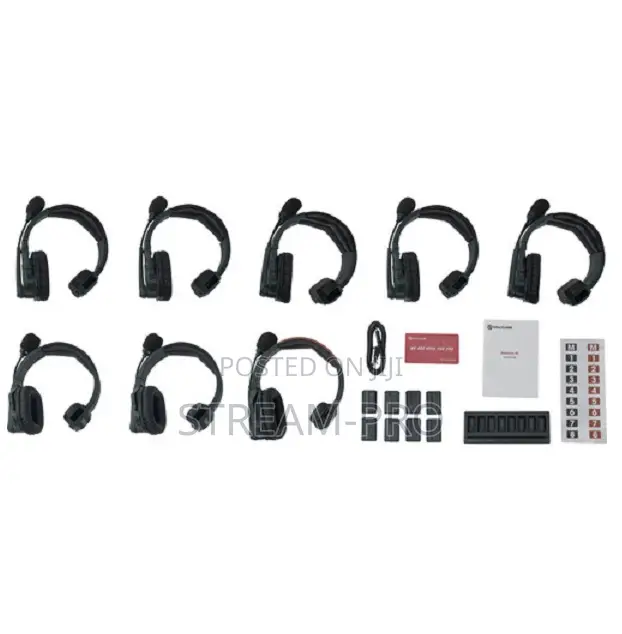 Hollyland Solidcom Se 8s 8-Person Full-Duplex Headset Intercom System