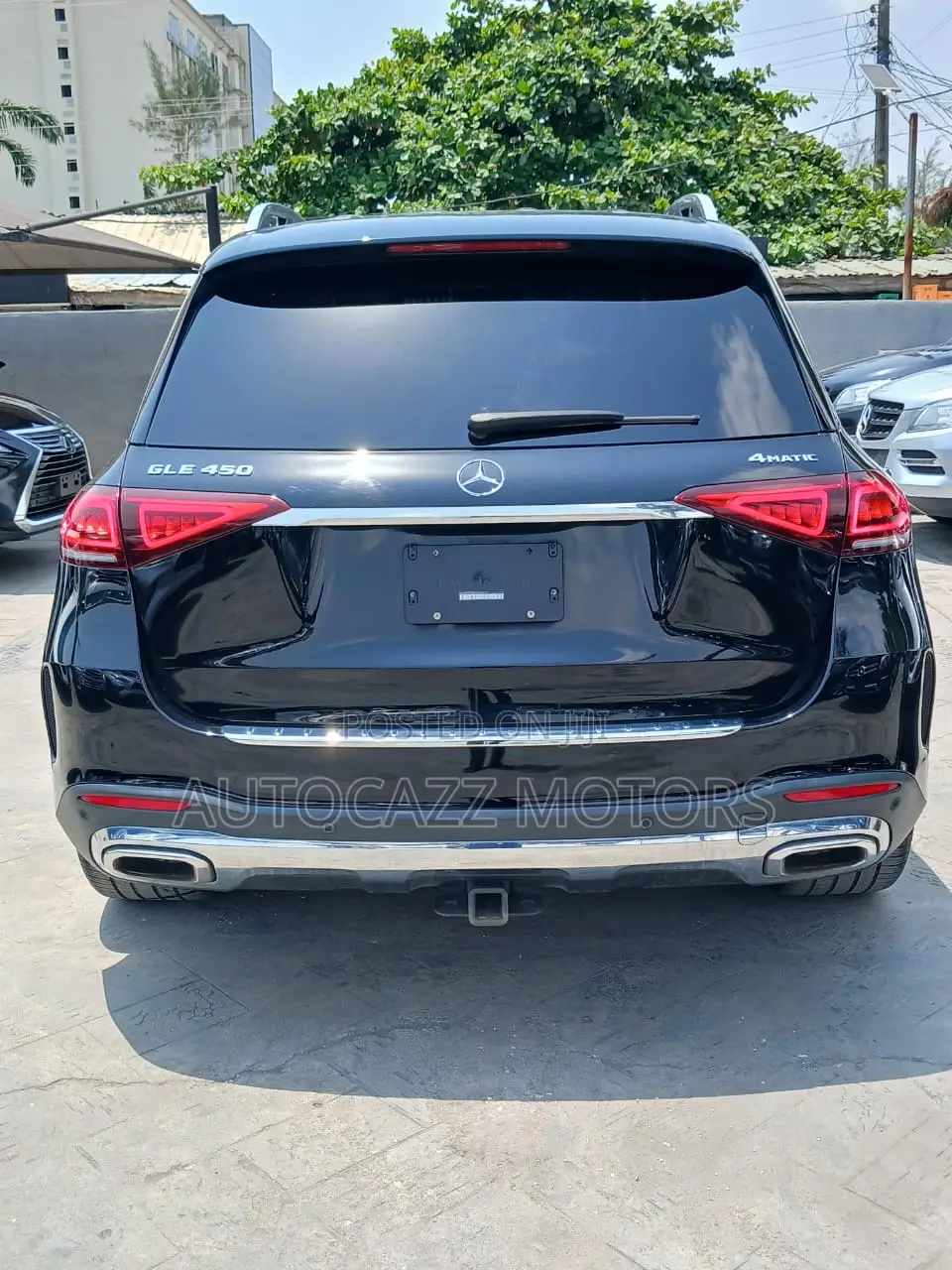 Mercedes-Benz GLE-Class GLE 450 4MATIC 2021 Black