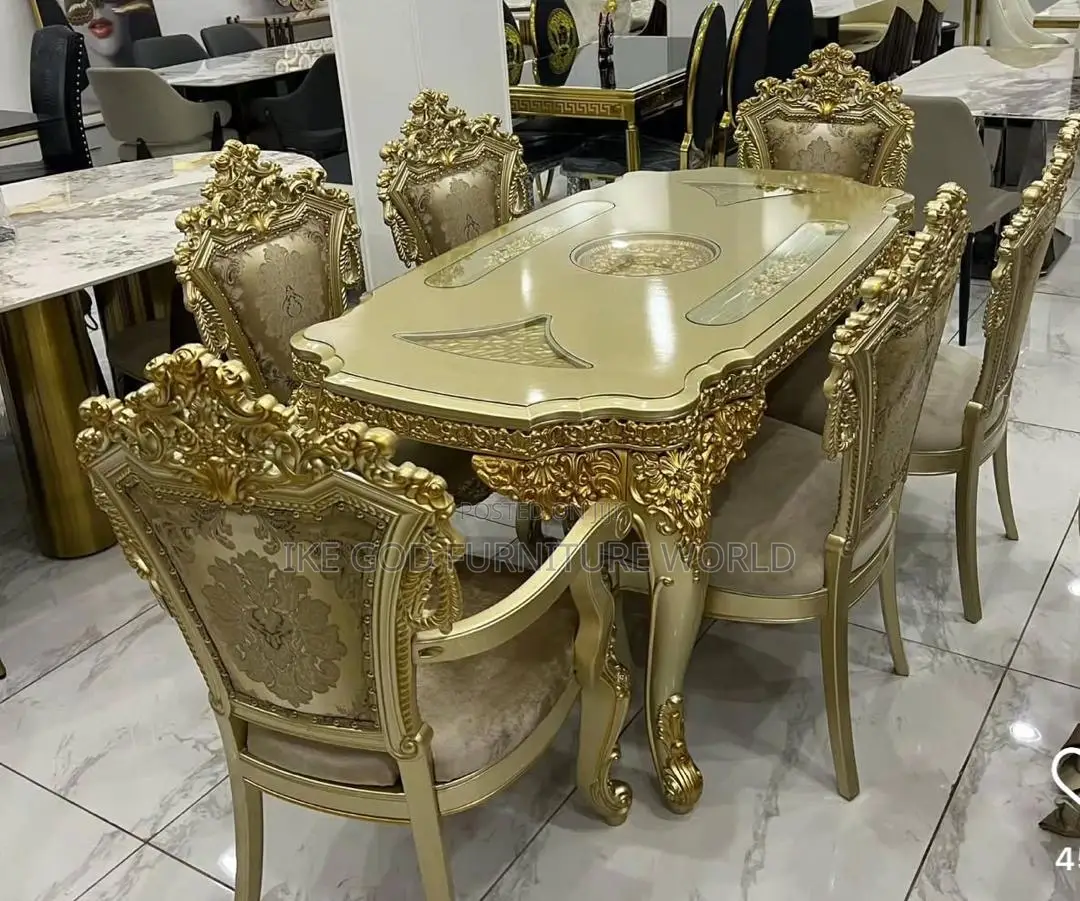 6seater Imported Turkey Royal Dining Table