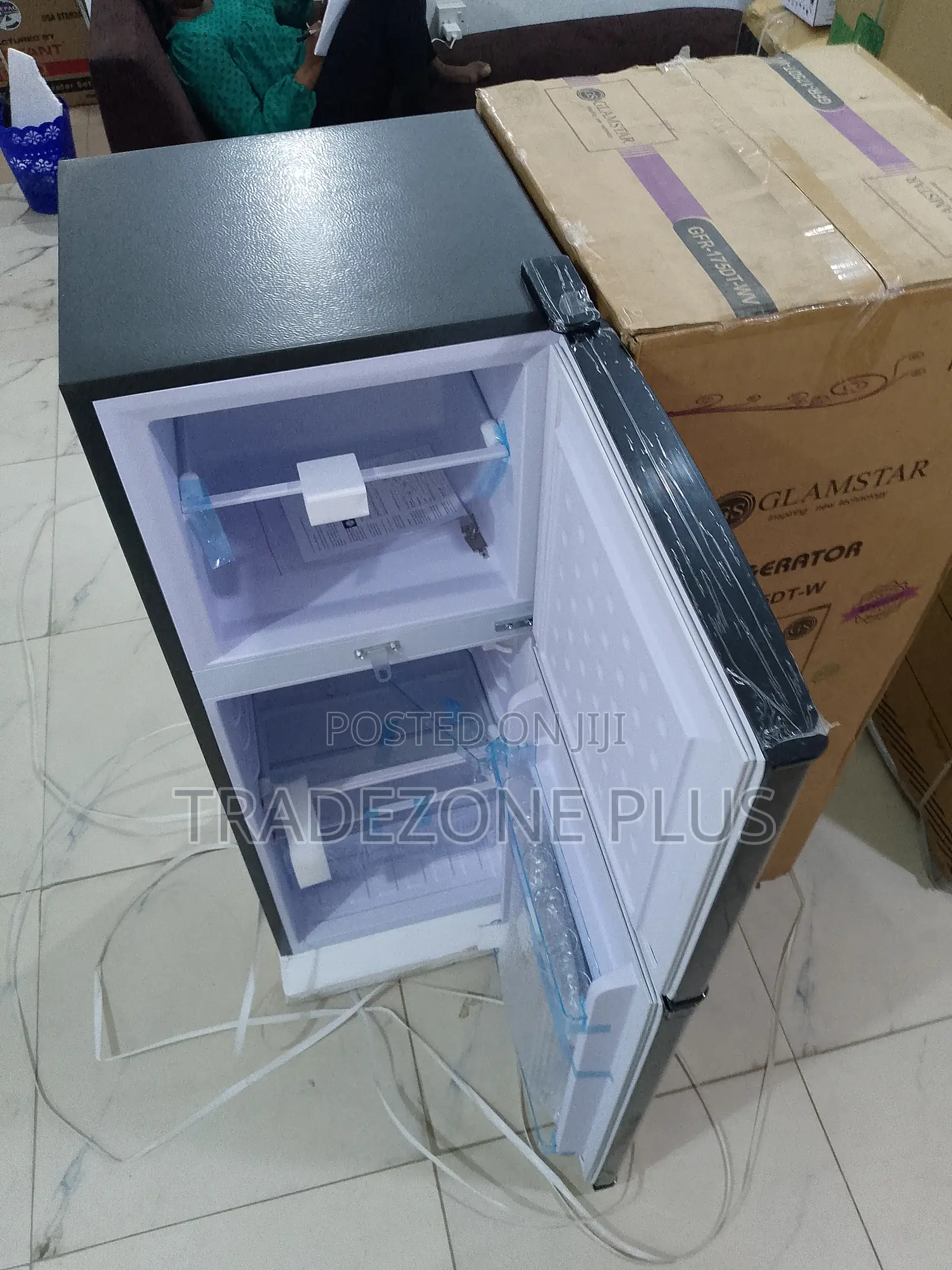 Glasmstar Double Door Refrigerator Cooling for Home and Office Use