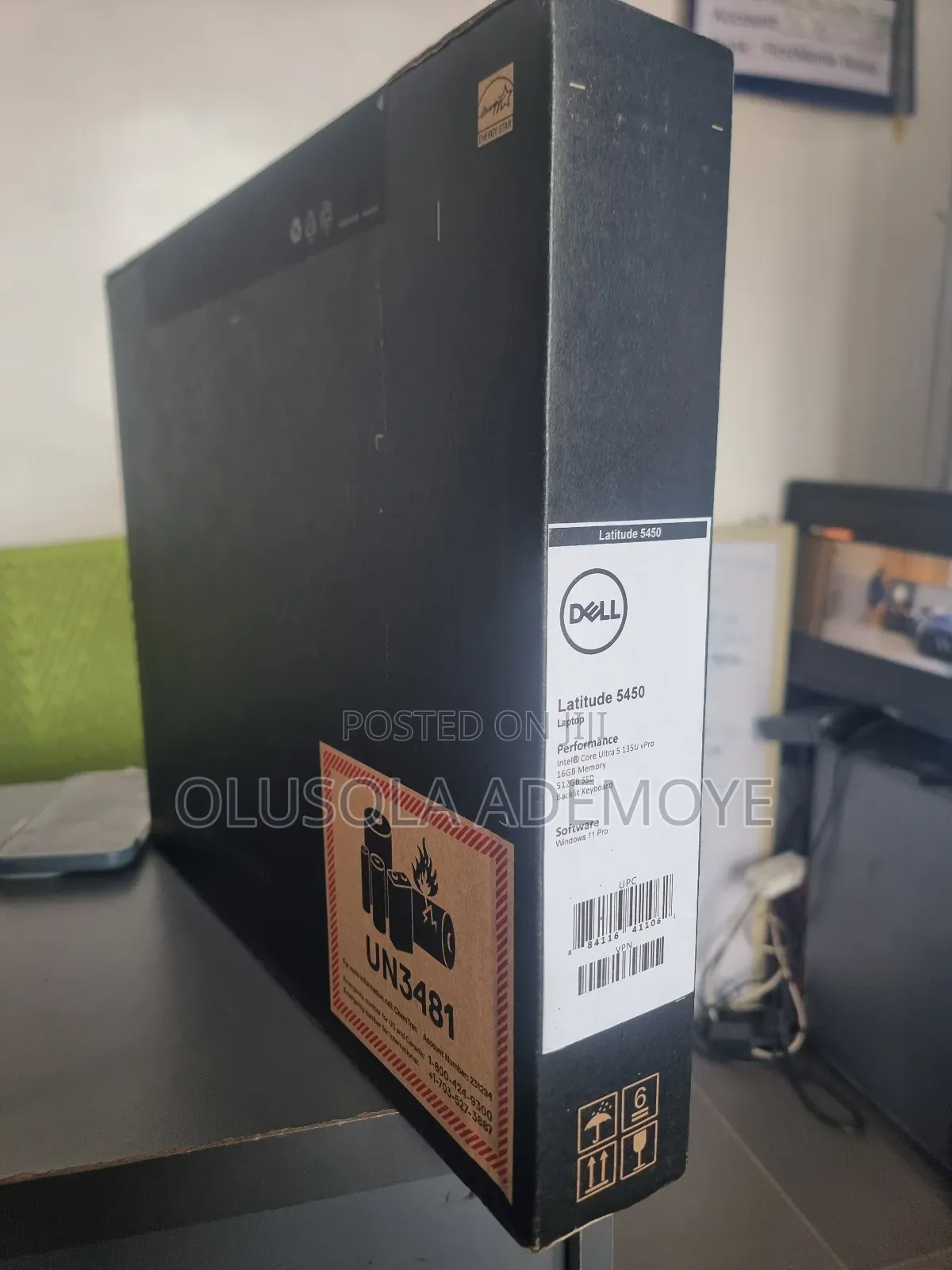New Laptop Dell Latitude 5450 16GB Intel Core Ultra 5 SSD 512GB