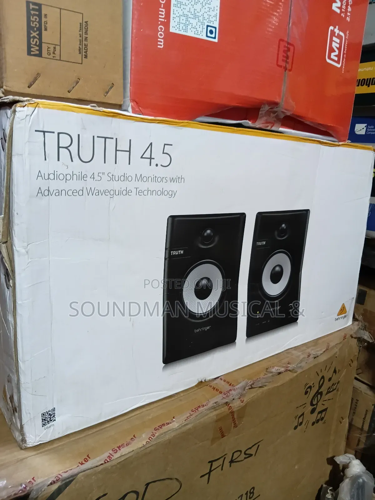 Behringer Truth 4.5 Studio Monitor Speakers