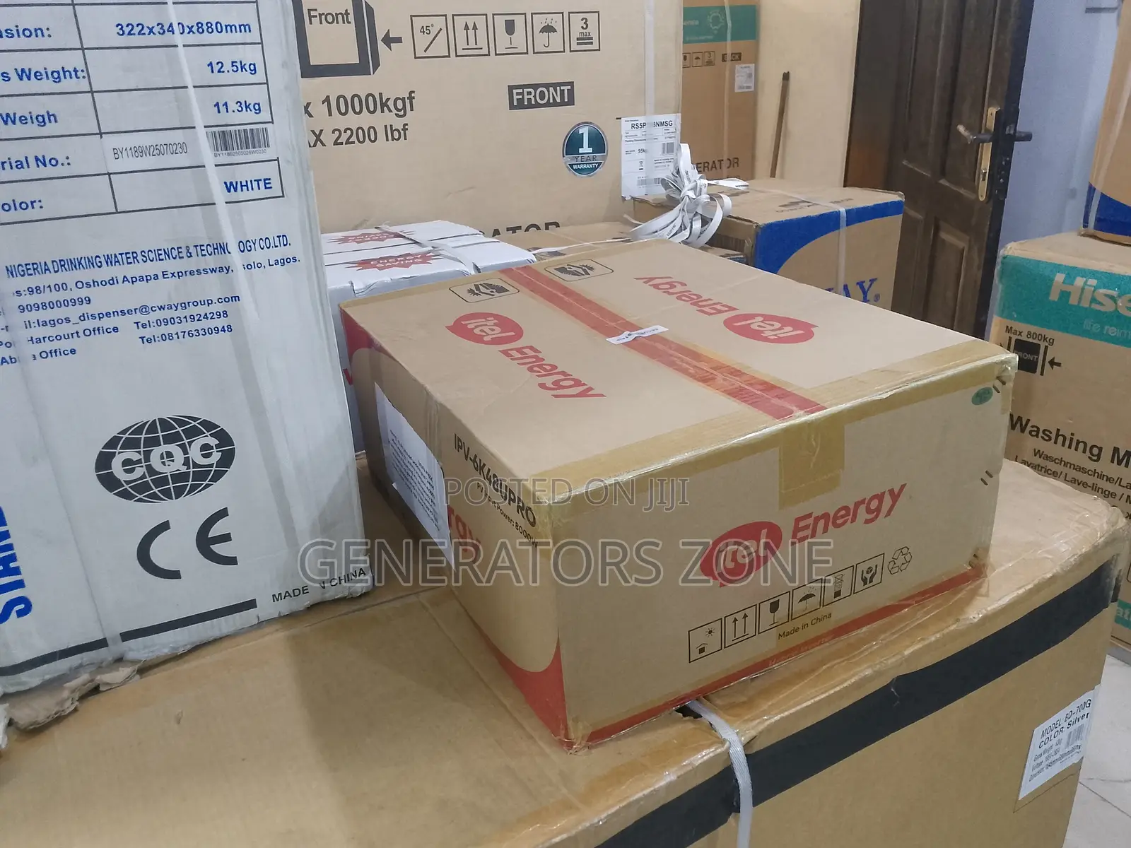 Solar Hybrid Inverter Unit Itel Ipv-6k48upro 8000w