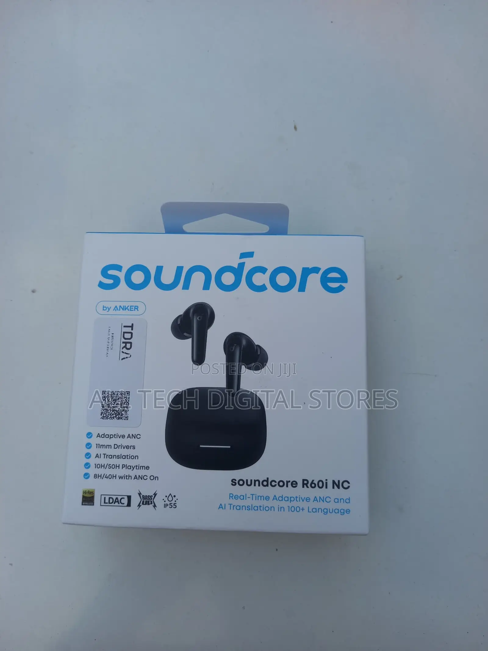 Soundcore True-wireless Noice Cancelling Earbuds R60i Nc