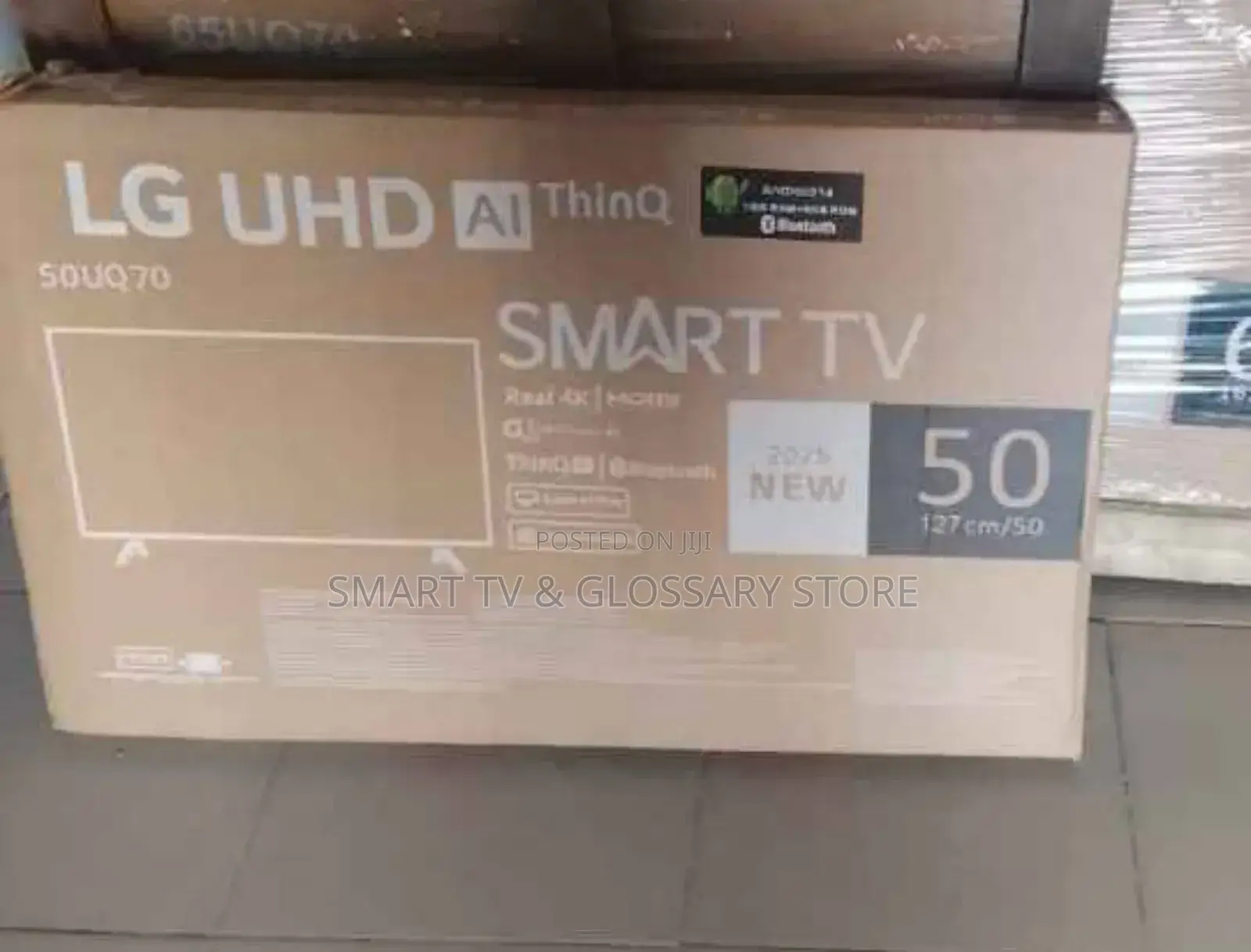 50 Inches Lg Smart Tv With Inbuilt Bluetooth Wifi
