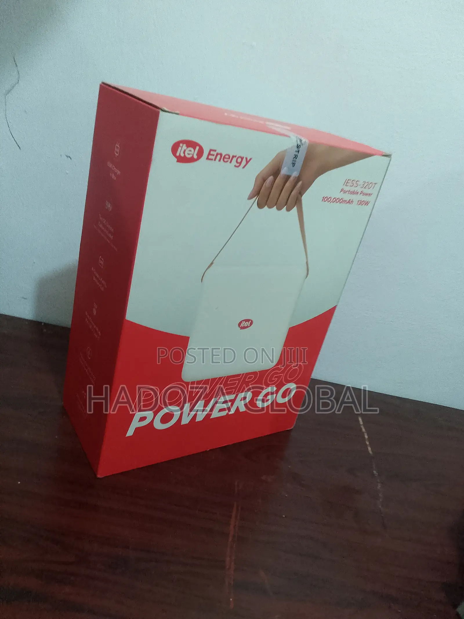 High Capacity Itel 100,000mah Power Go Portable Power Station