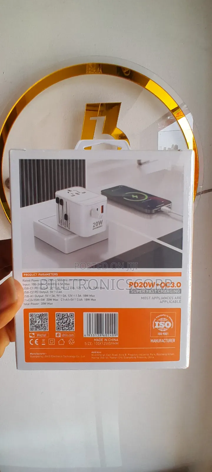 Ldnio Travel Converter Adapter 65w