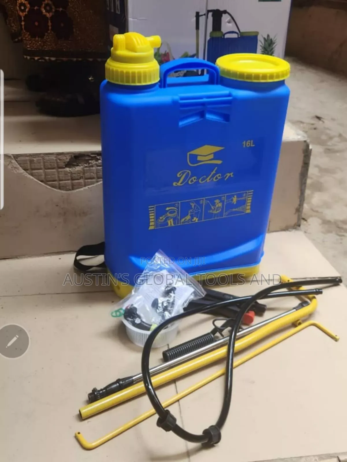 16l Manual Knapsack Sprayer