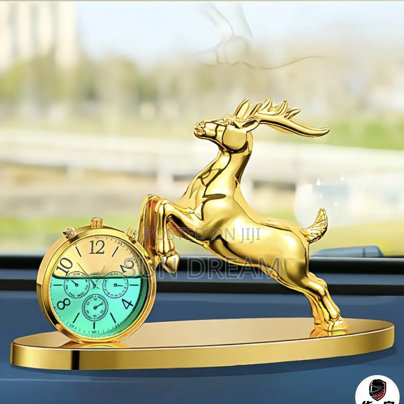Golden Decoration Car Ornament Father Husband Gift Men Birthday Gifts