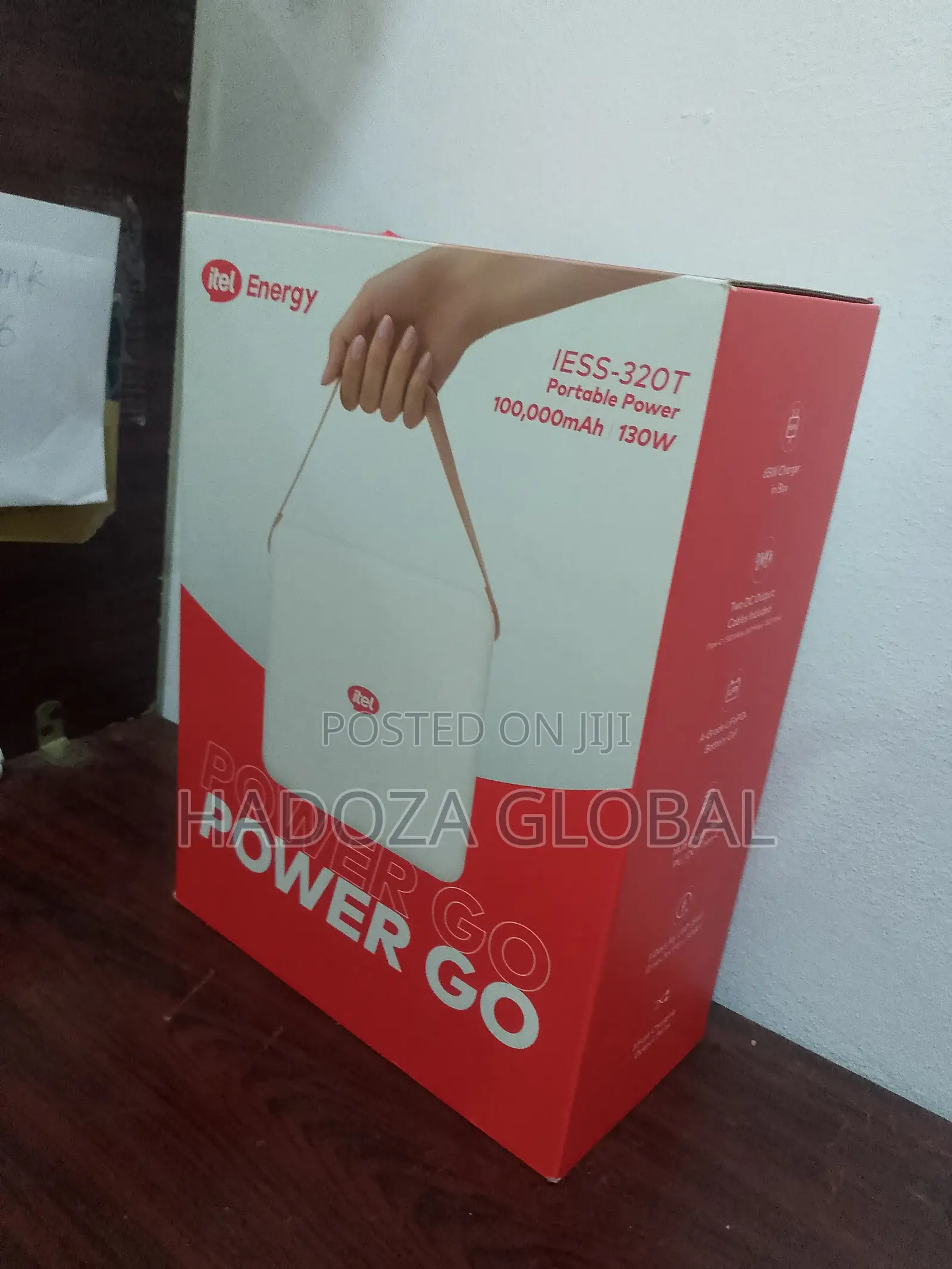 Itel Power Go Heavy Duty 100,000mah Power Supply