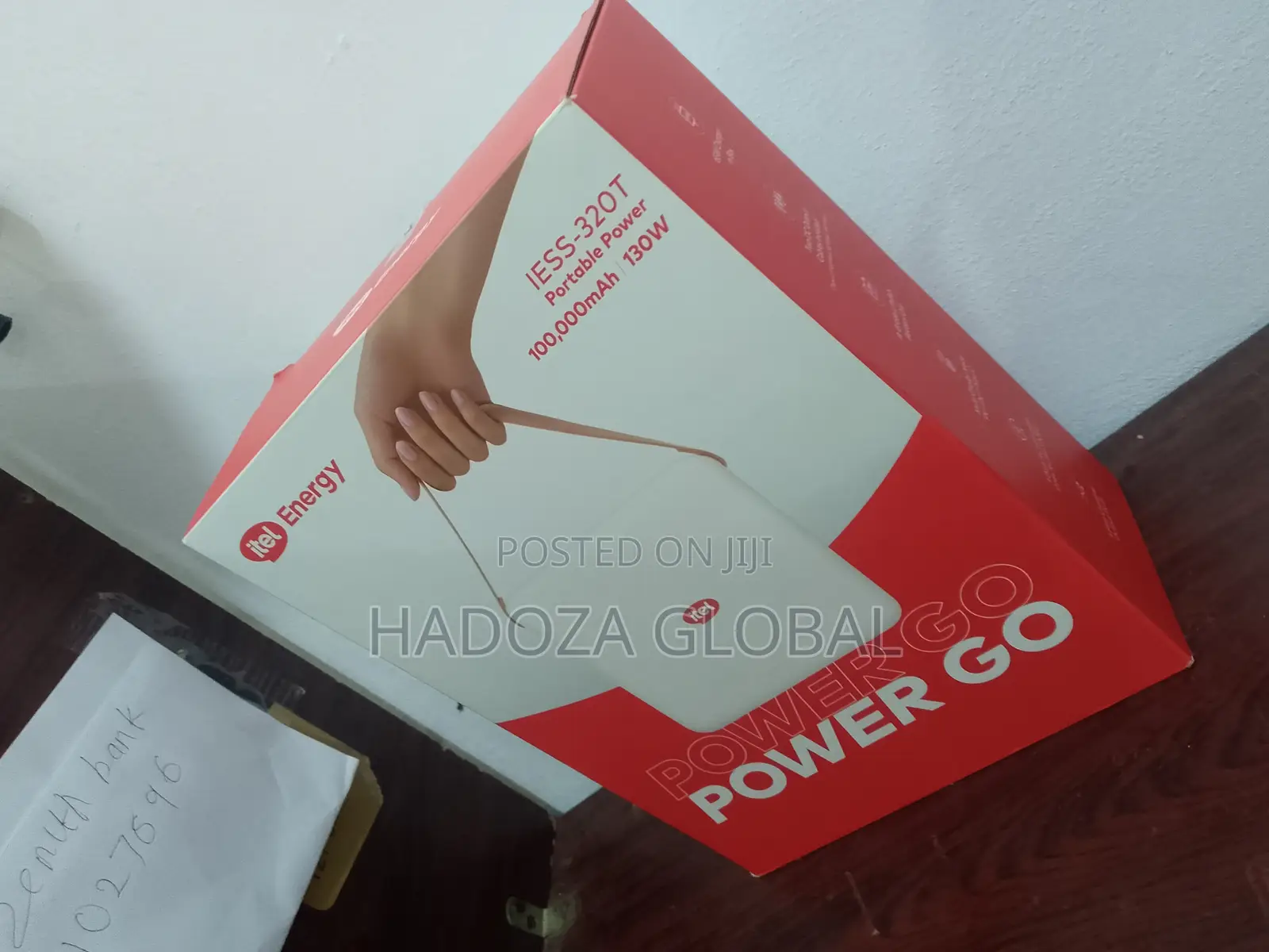 Portable Backup Energy – Itel Power Go 100,000mah