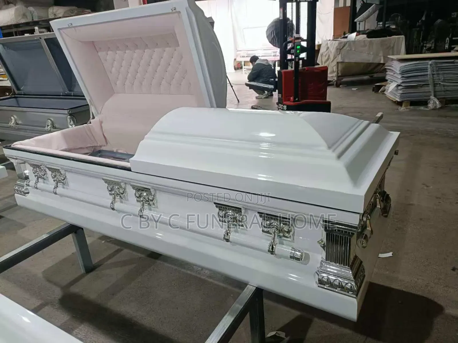 C by C Metal Casket,