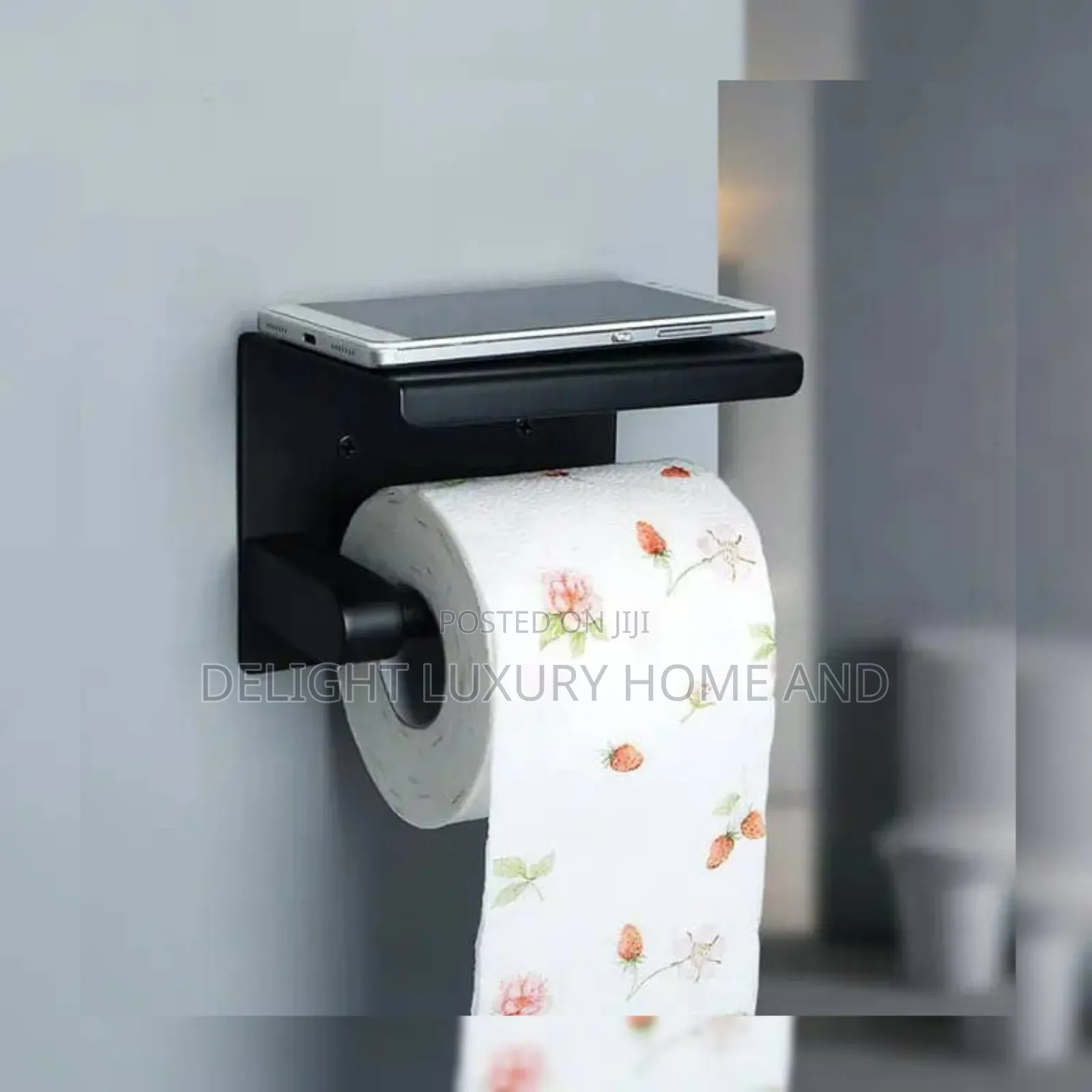Phone Top Tissue Holder Black Color