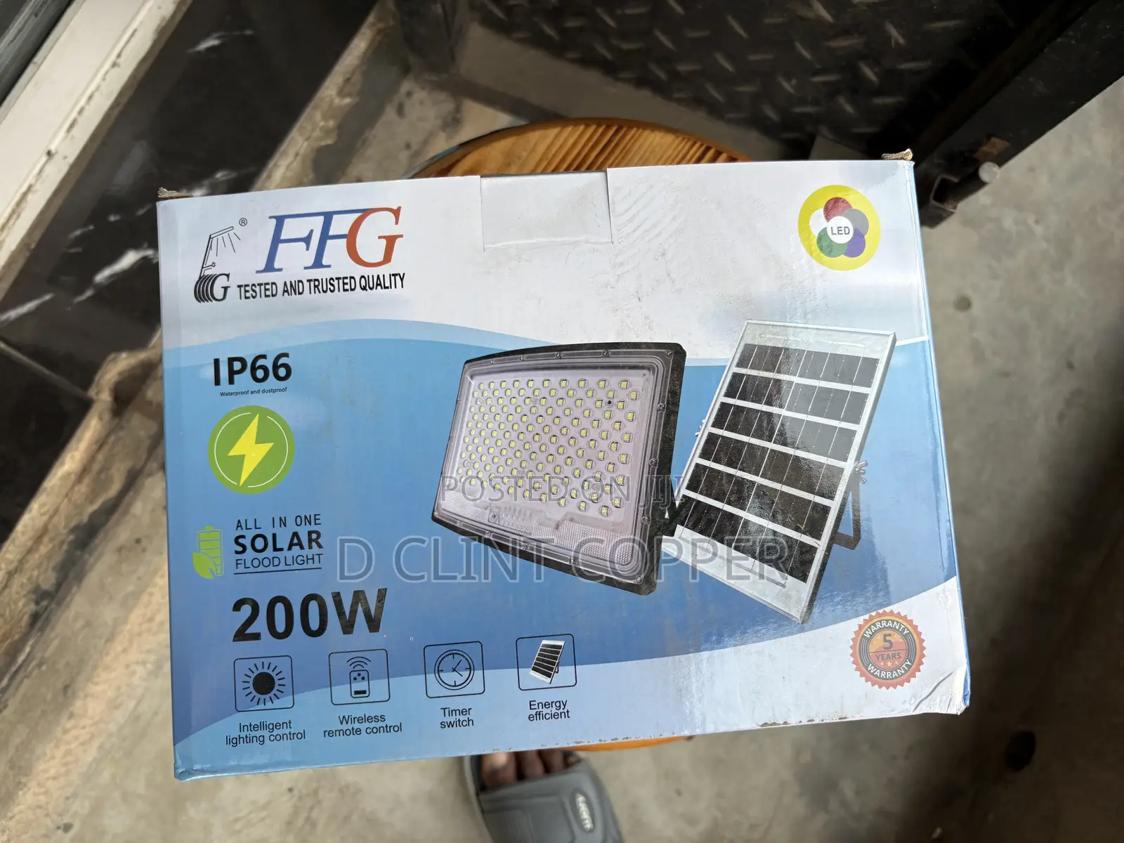 Solar Flood Light