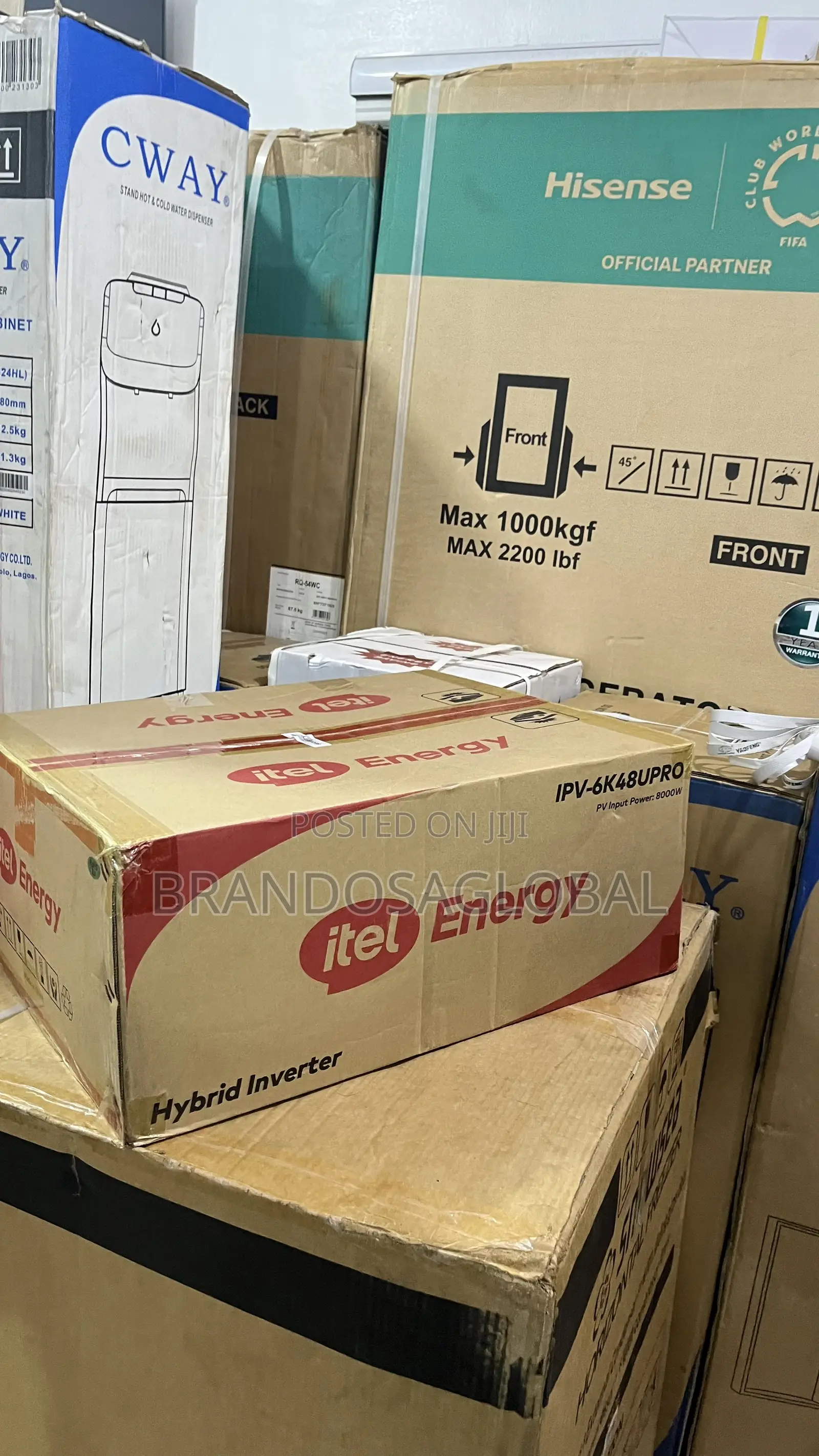 Itel Energy Hybrid Inverter(Ipv-6k48upro) Durable Home Backup Inverter