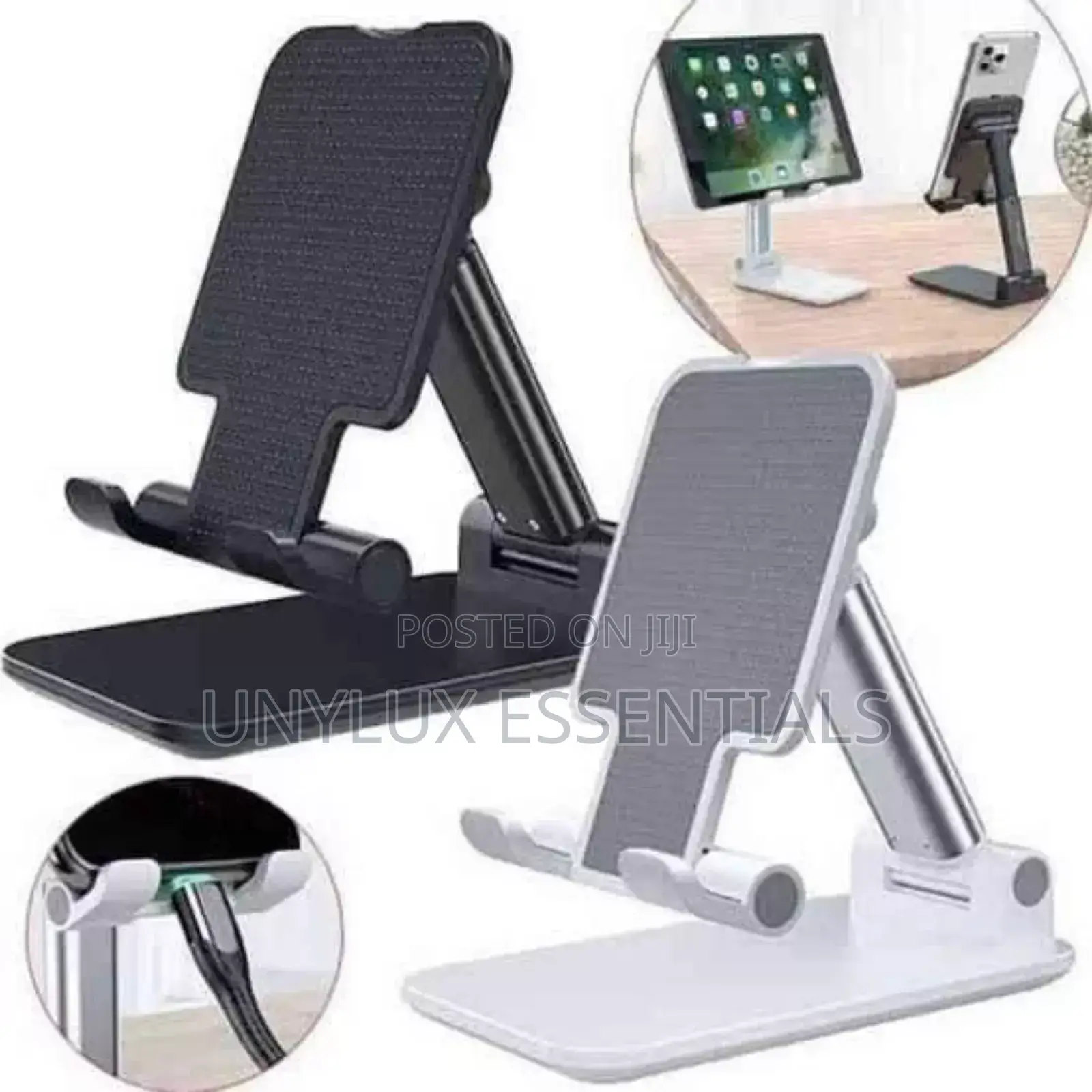 Adjustable / Folding Desktop Mobile Phone Stand -