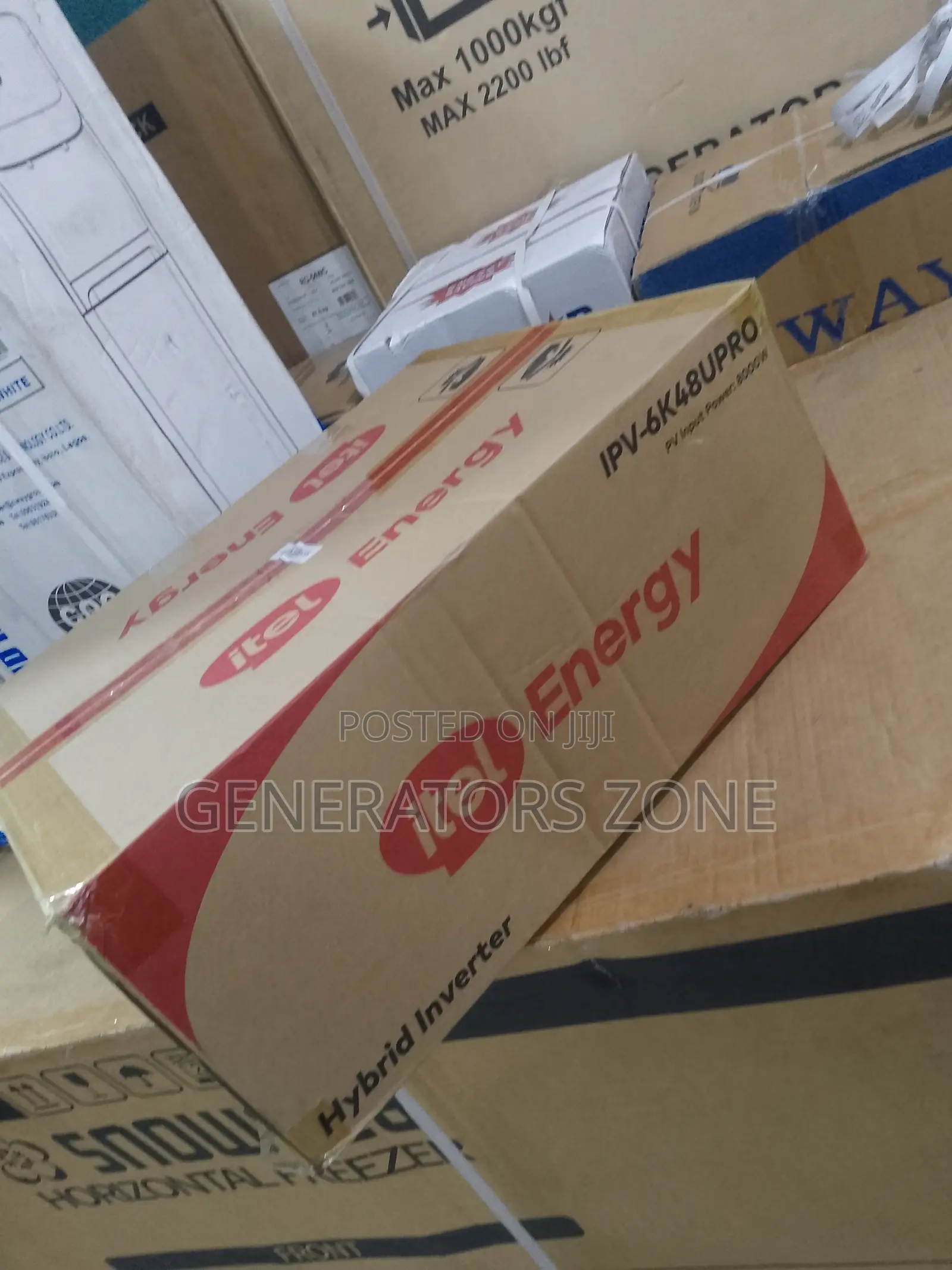 Solar Power Hybrid Inverter Itel Ipv-6k48upro 8000w