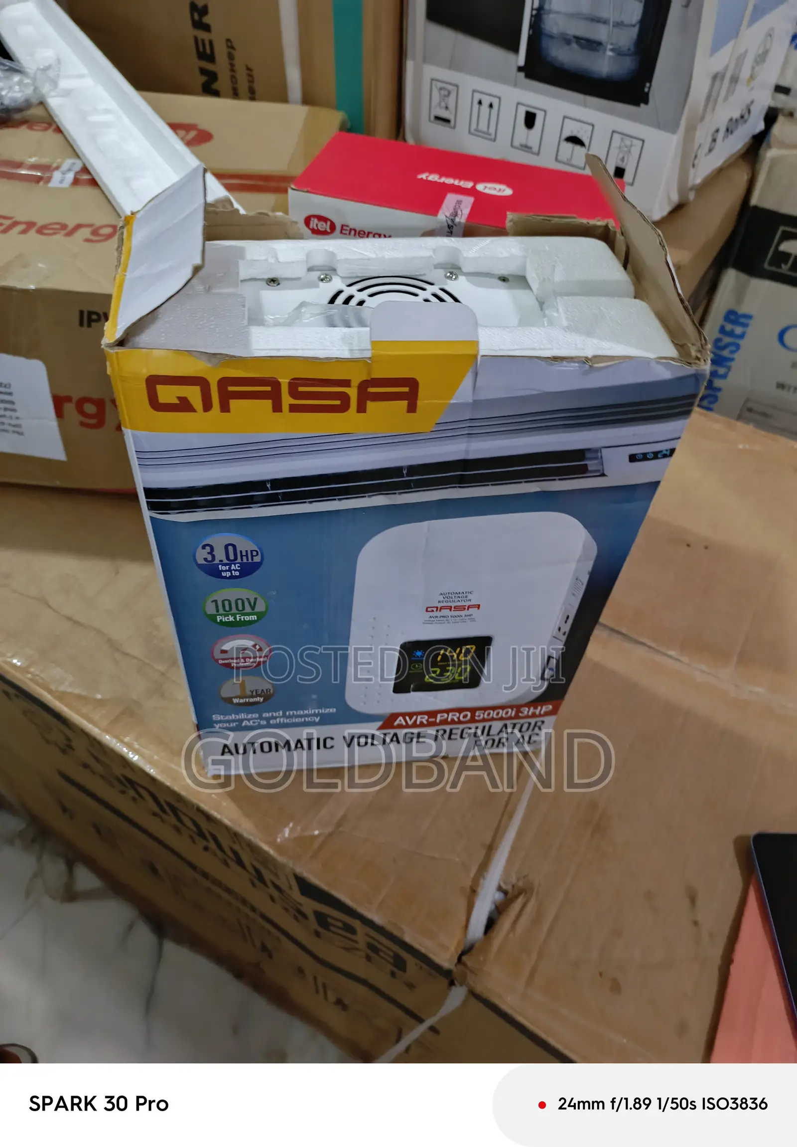 Qasa Automatic 5000w 3hp Power Guard for Ac