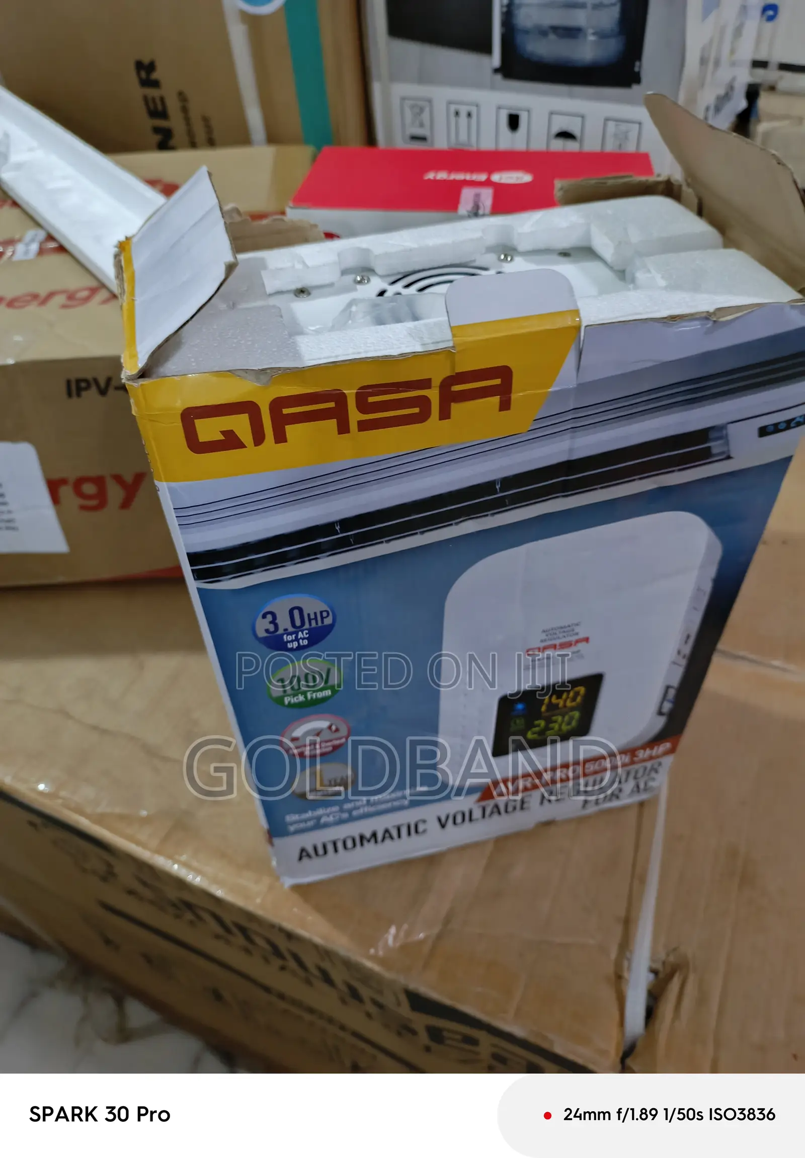 Qasa 5000w 3hp Voltage Stabilizer for Air Conditioners