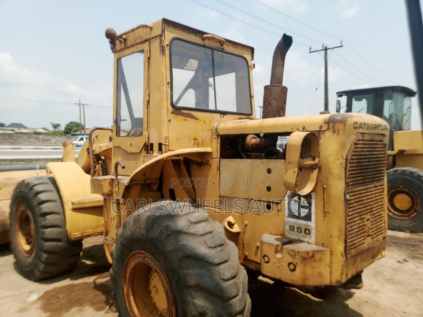 Fairly Nigeria Used Caterpillar 950c Payloader.