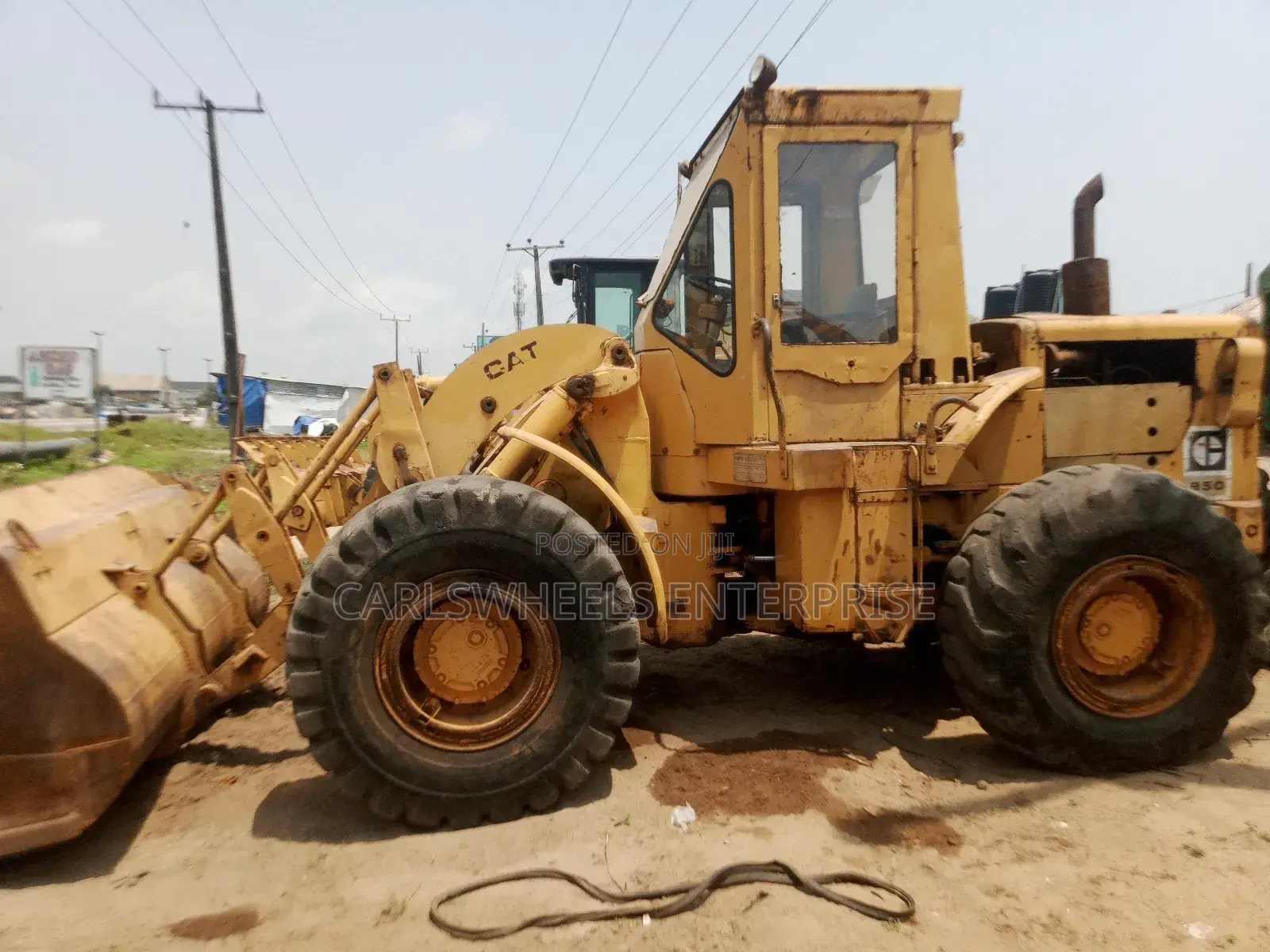 Fairly Nigeria Used Caterpillar 950c Payloader.