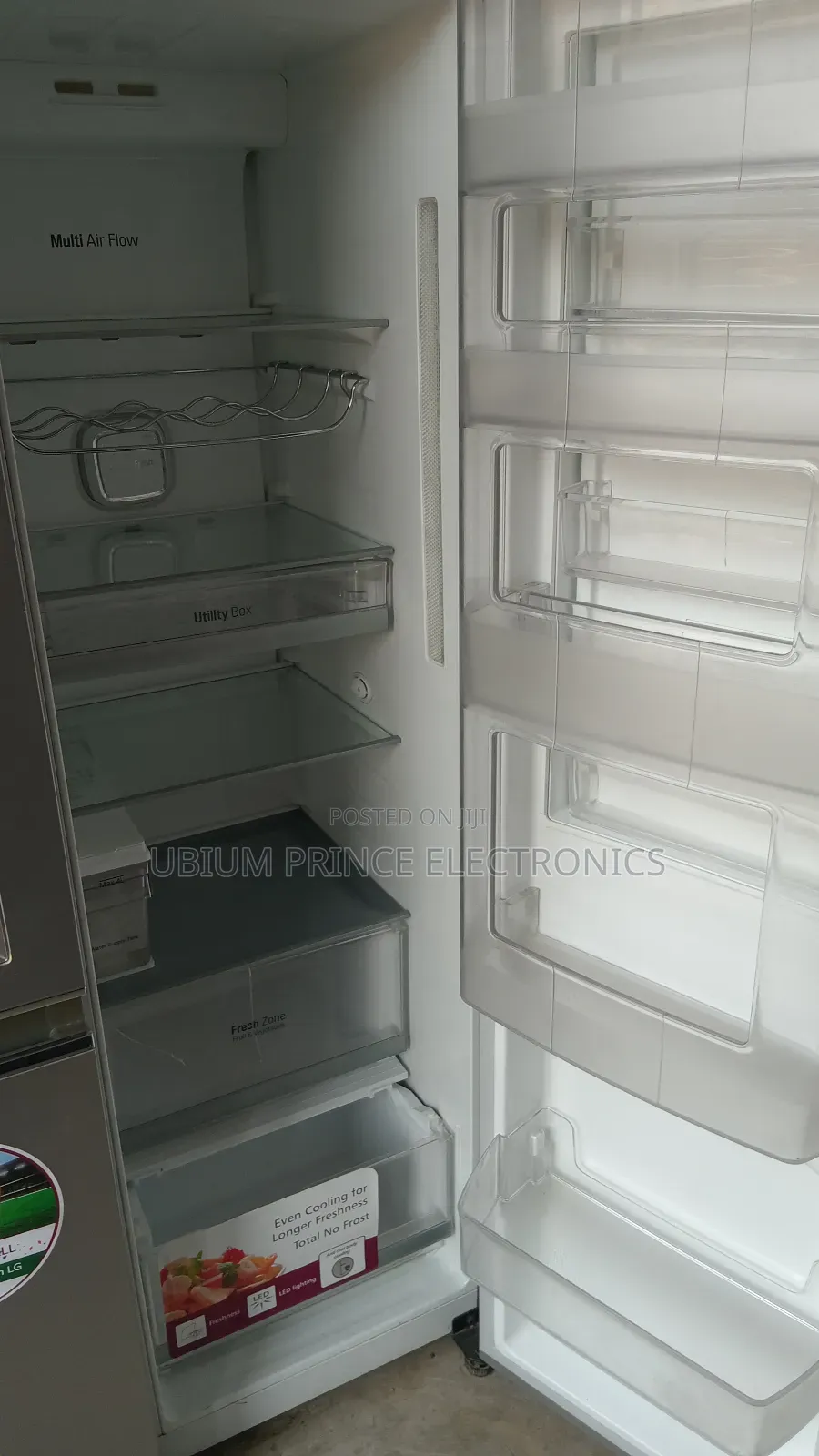 Lg Side by Side Inverter Fridge and Freezer
