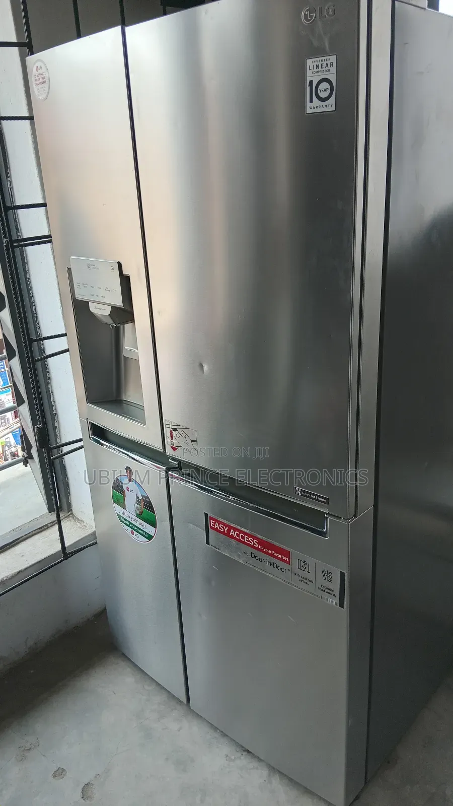 Lg Side by Side Inverter Fridge and Freezer