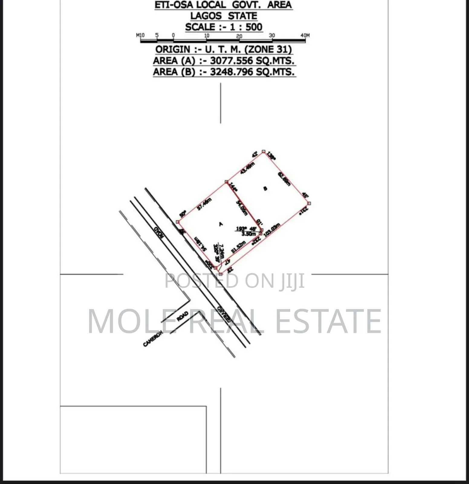 6,326sqm Old Ikoyi Gerrald Joint Venture ( Jv) Old Ikoyi