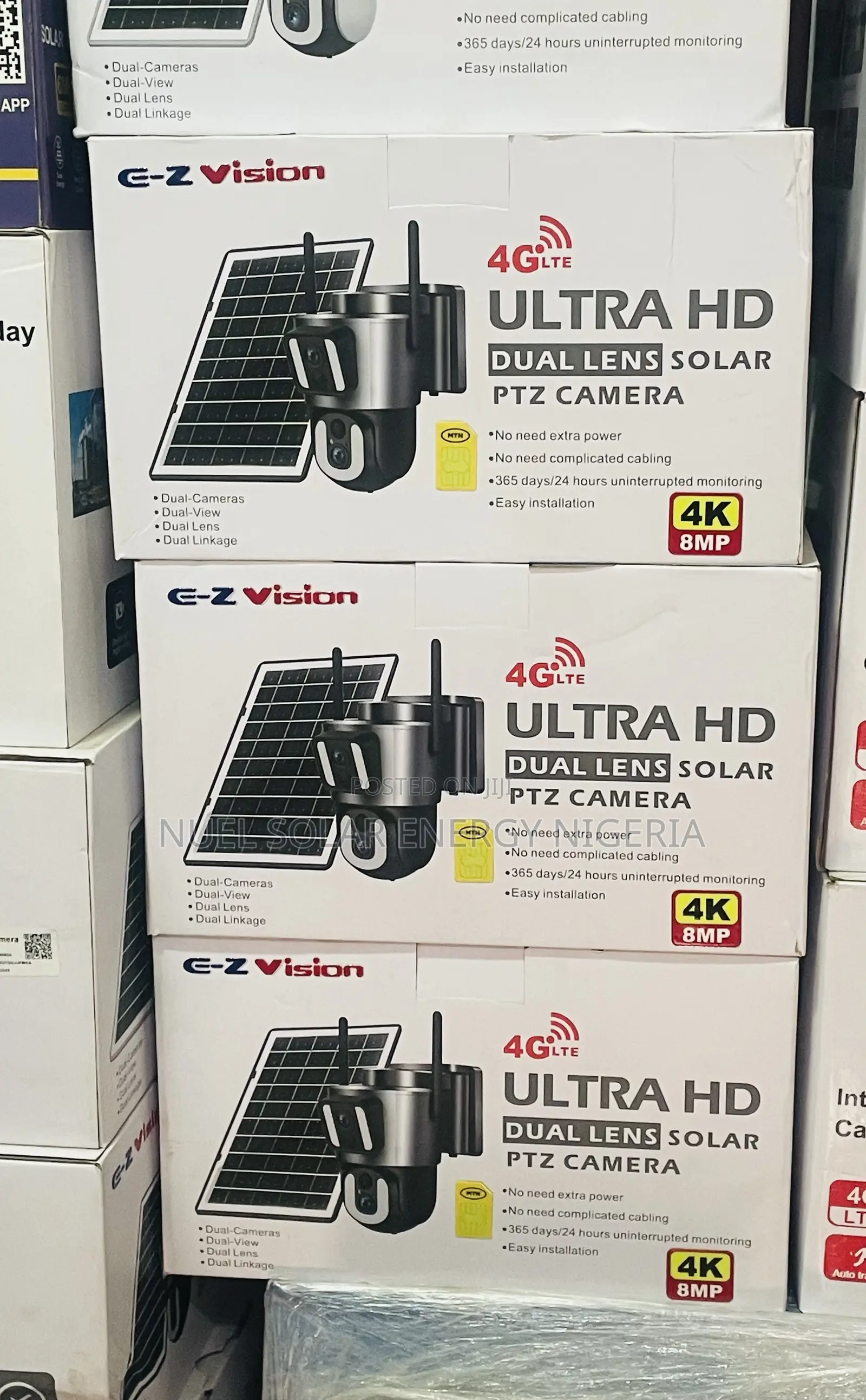 Ultra Hd Dual Lens Solar PTZ Camera (4g Lte)