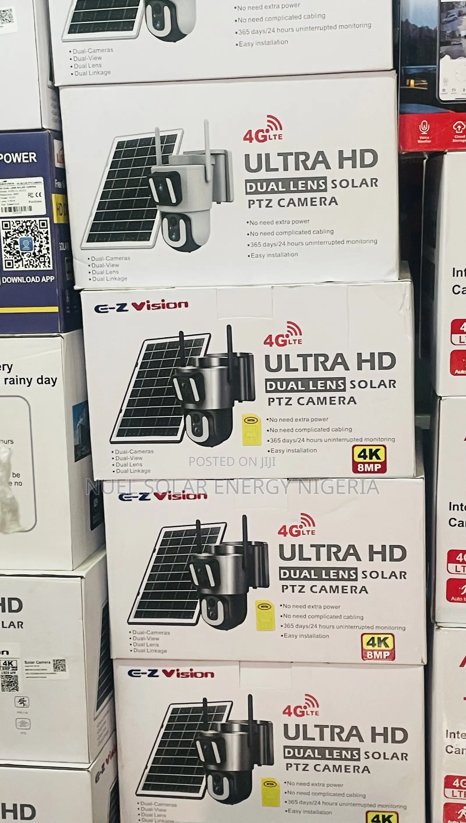 Ultra Hd Dual Lens Solar PTZ Camera (4g Lte)