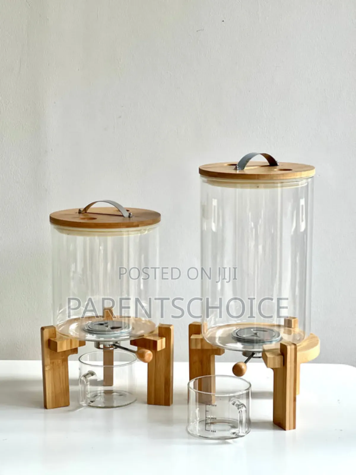 Rice Dispenser, Food Storage Containers, Glass Grain Container 5l/8l
